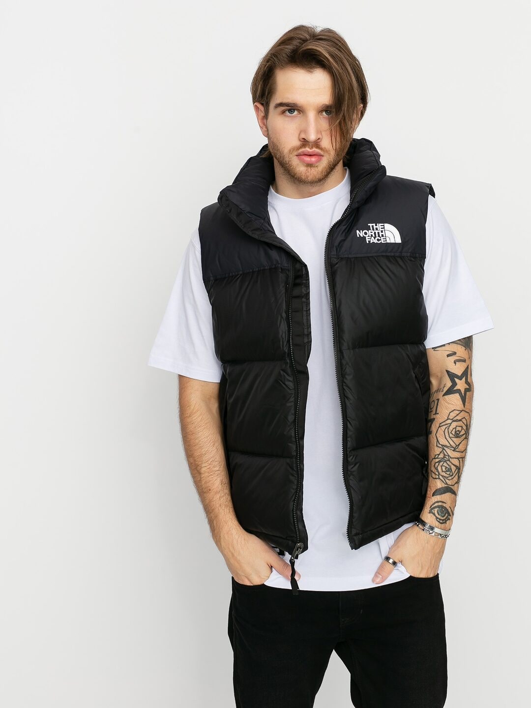 2個以上購入で送料無料 THE NORTH FACE unptse ecoloft vest ブラックM