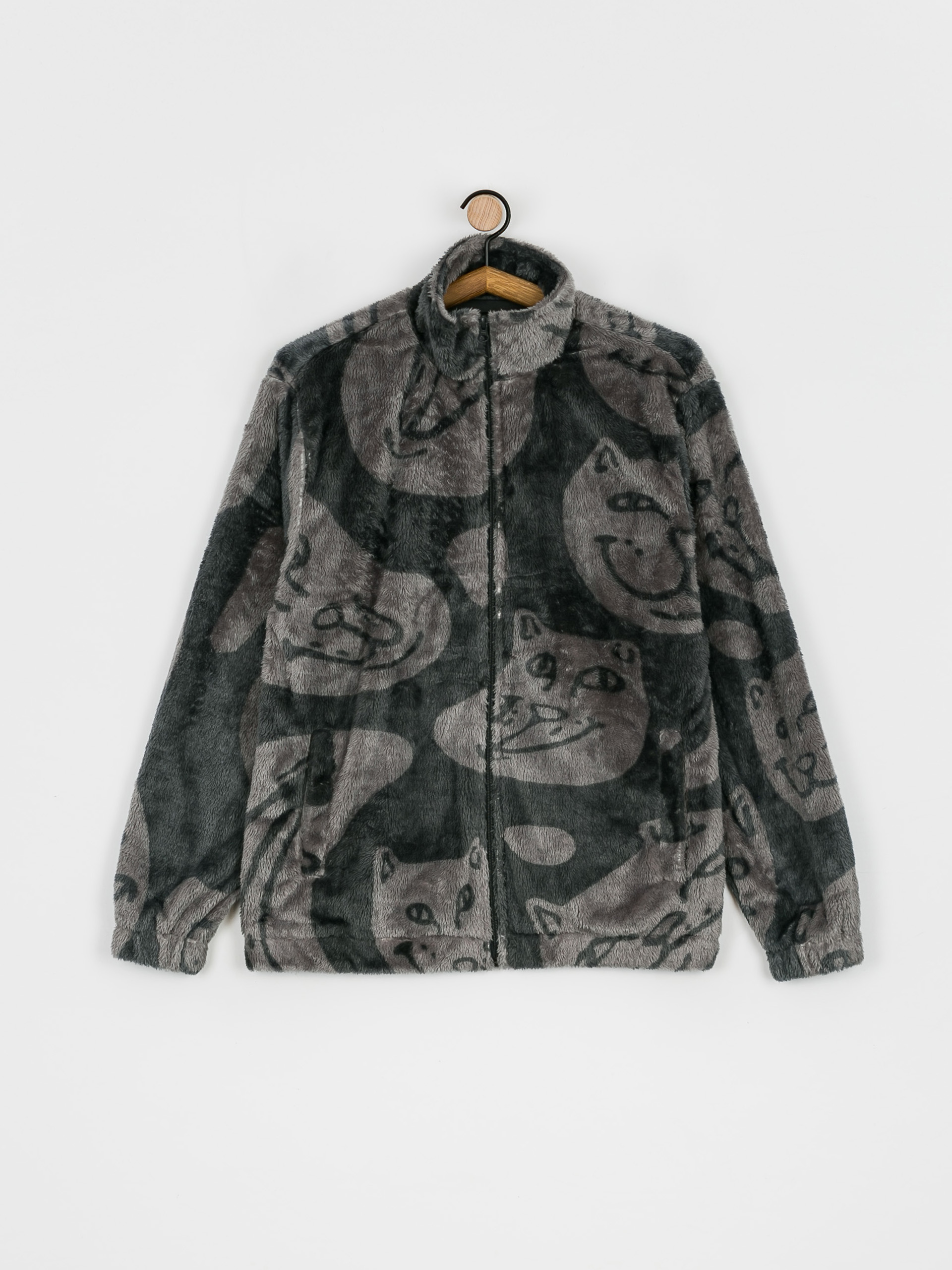 RipNDip Many Faces Sherpa Jacket (charcoal)