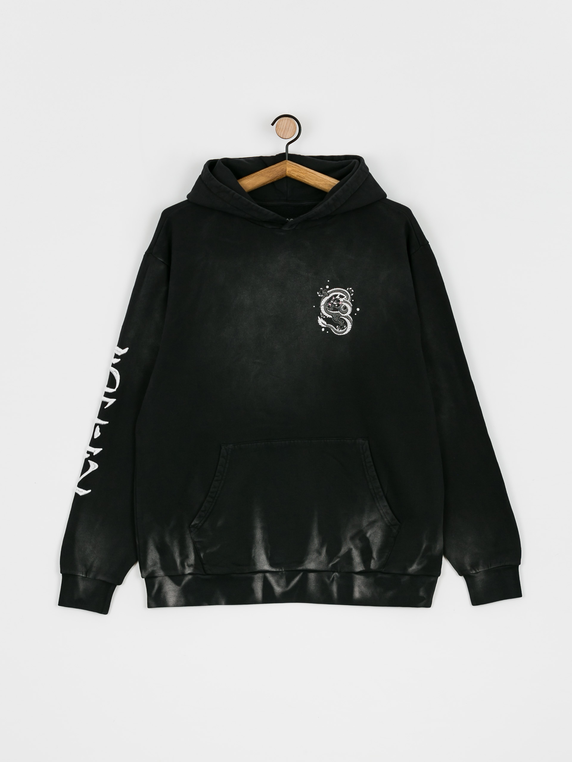 RipNDip Mystic Jerm HD Hoodie (black faded wash)