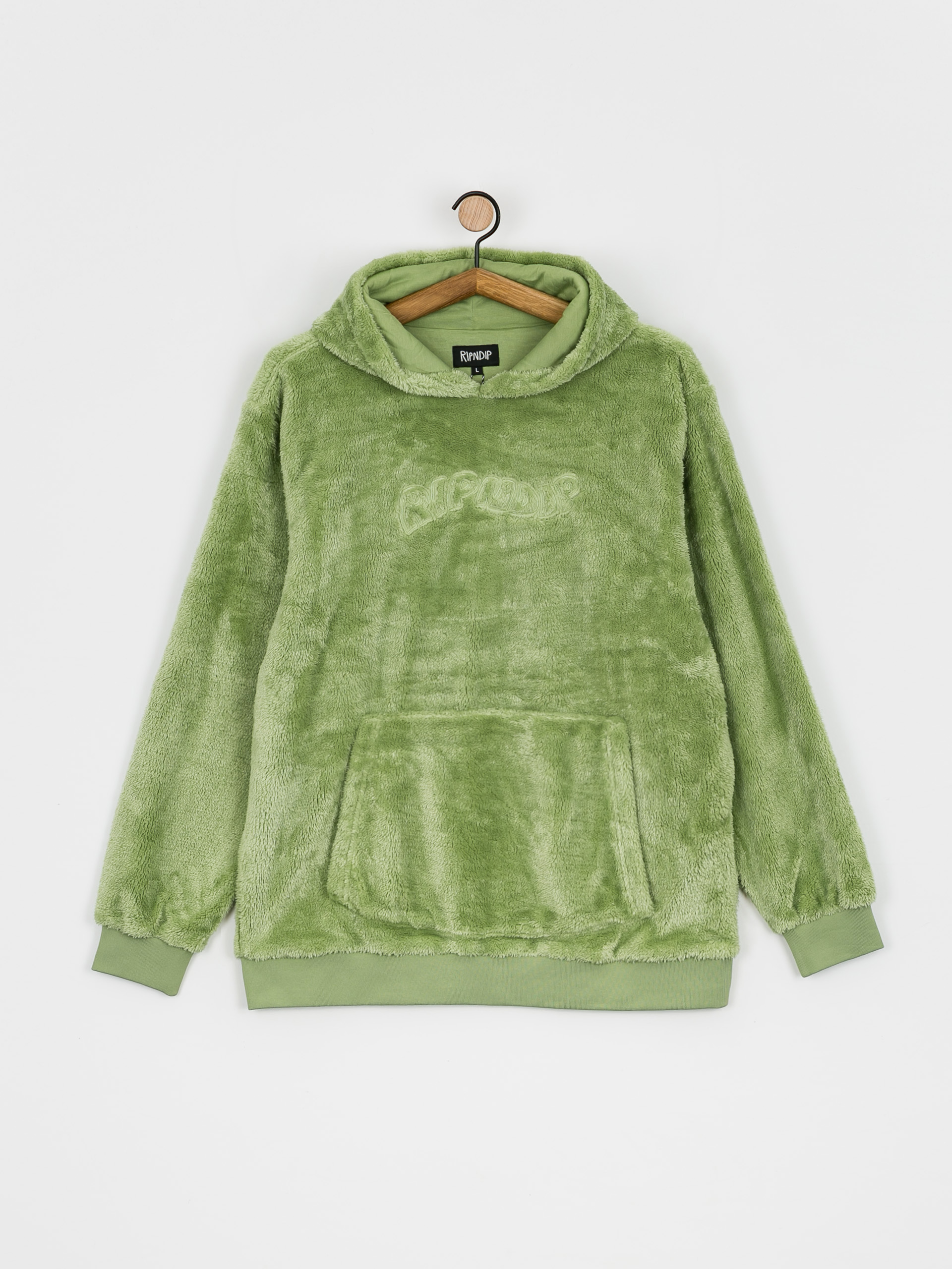 RipNDip Waves Sherpa HD Hoodie (pistachio)