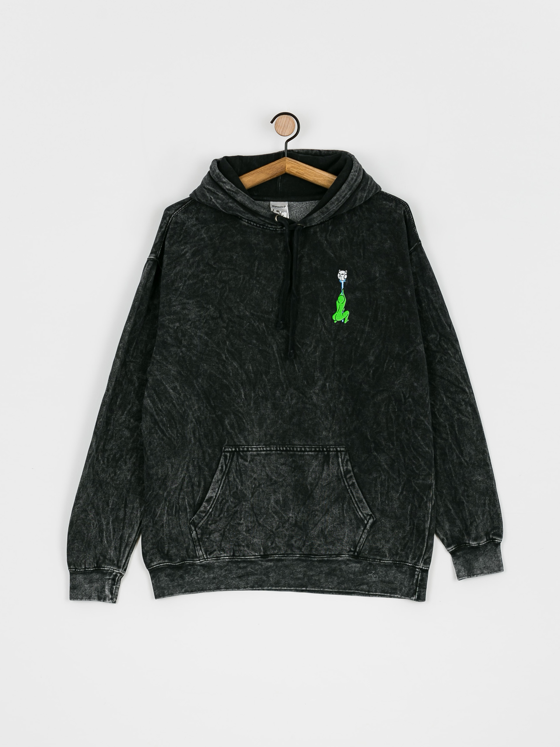 RipNDip Stripndip HD Hoodie (black mineral wash)