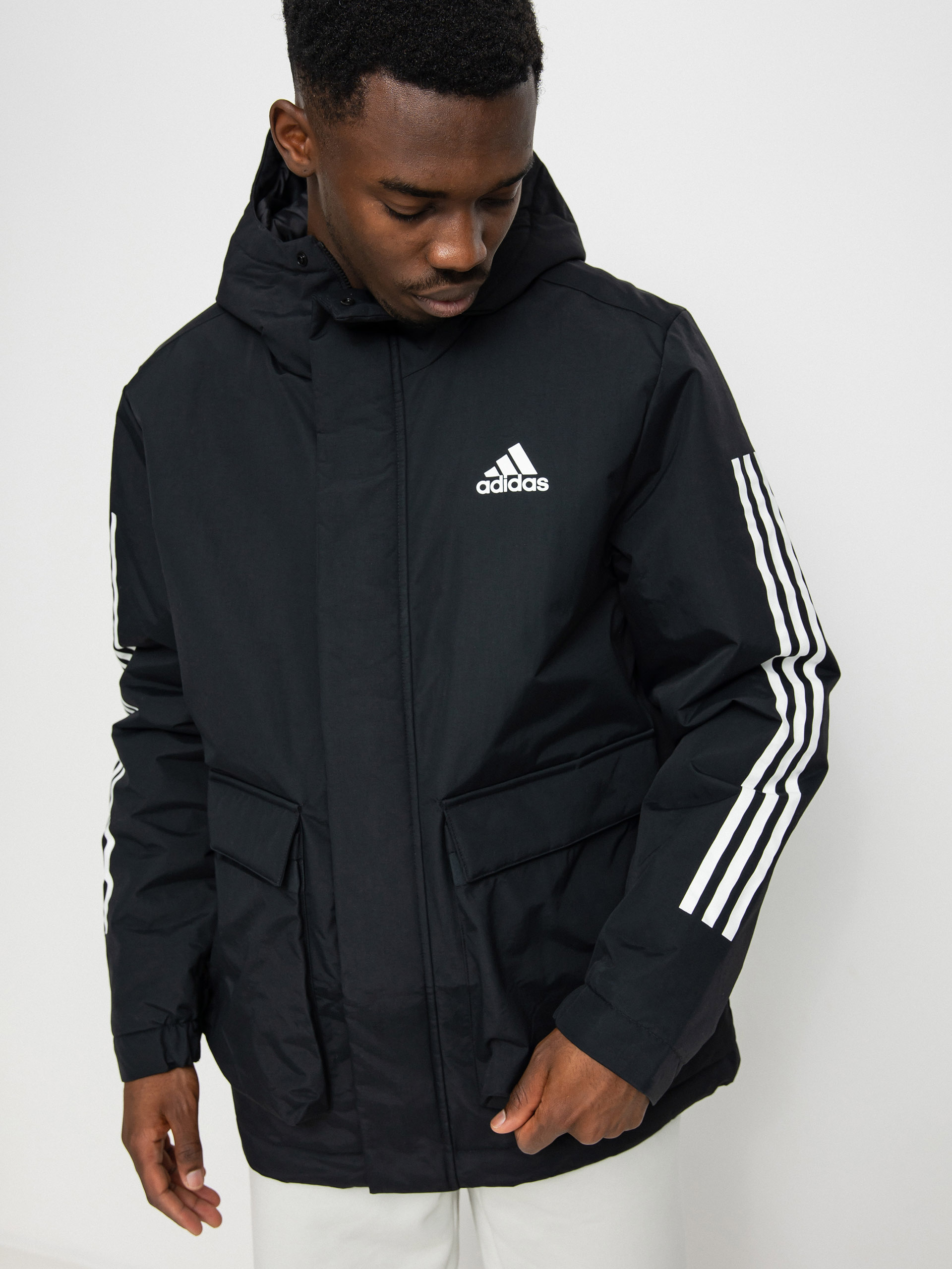 adidas Originals Utilitas 3 Stripes Jacket (black)