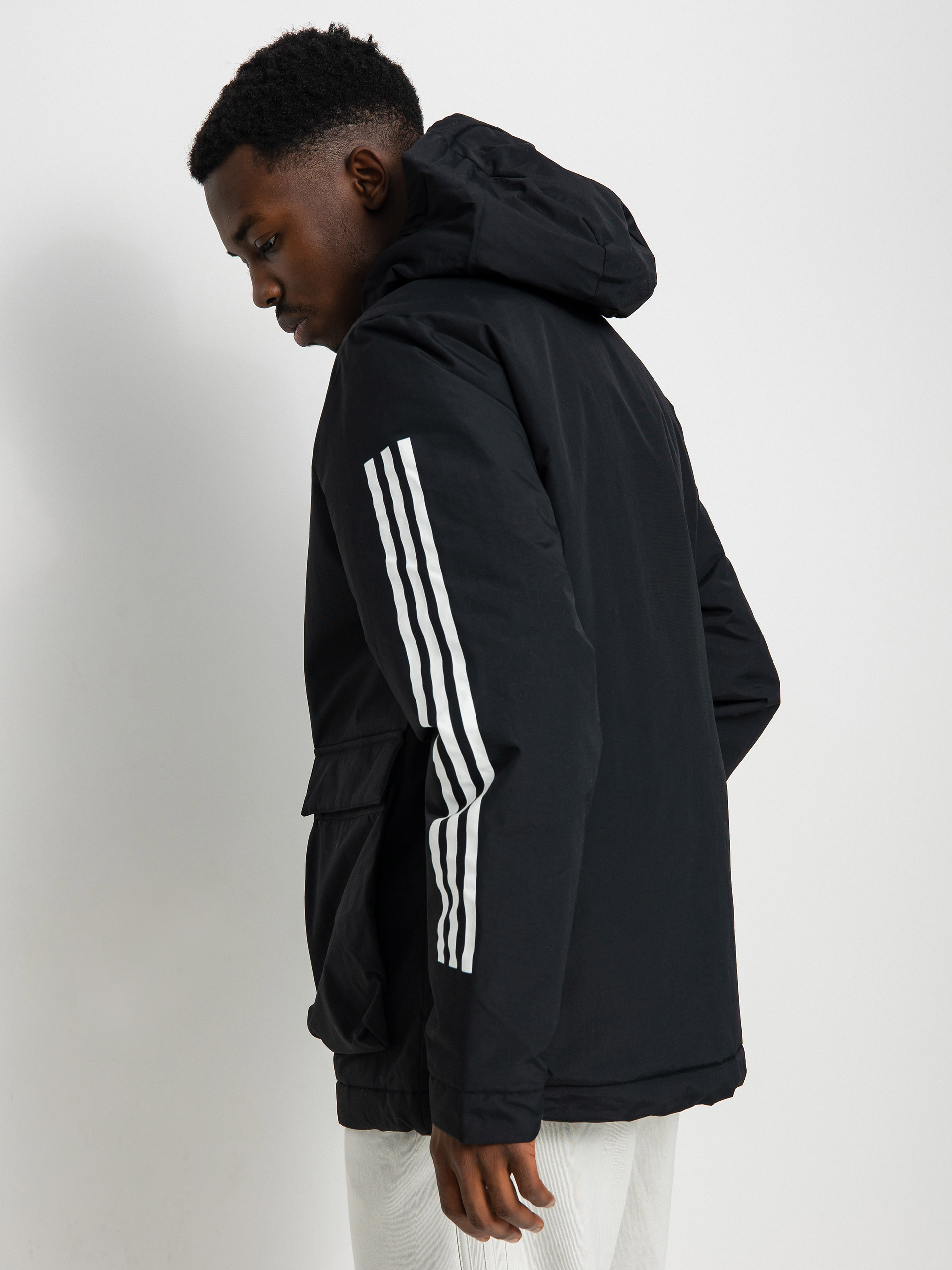 adidas Originals Utilitas 3 Stripes Jacket (black)
