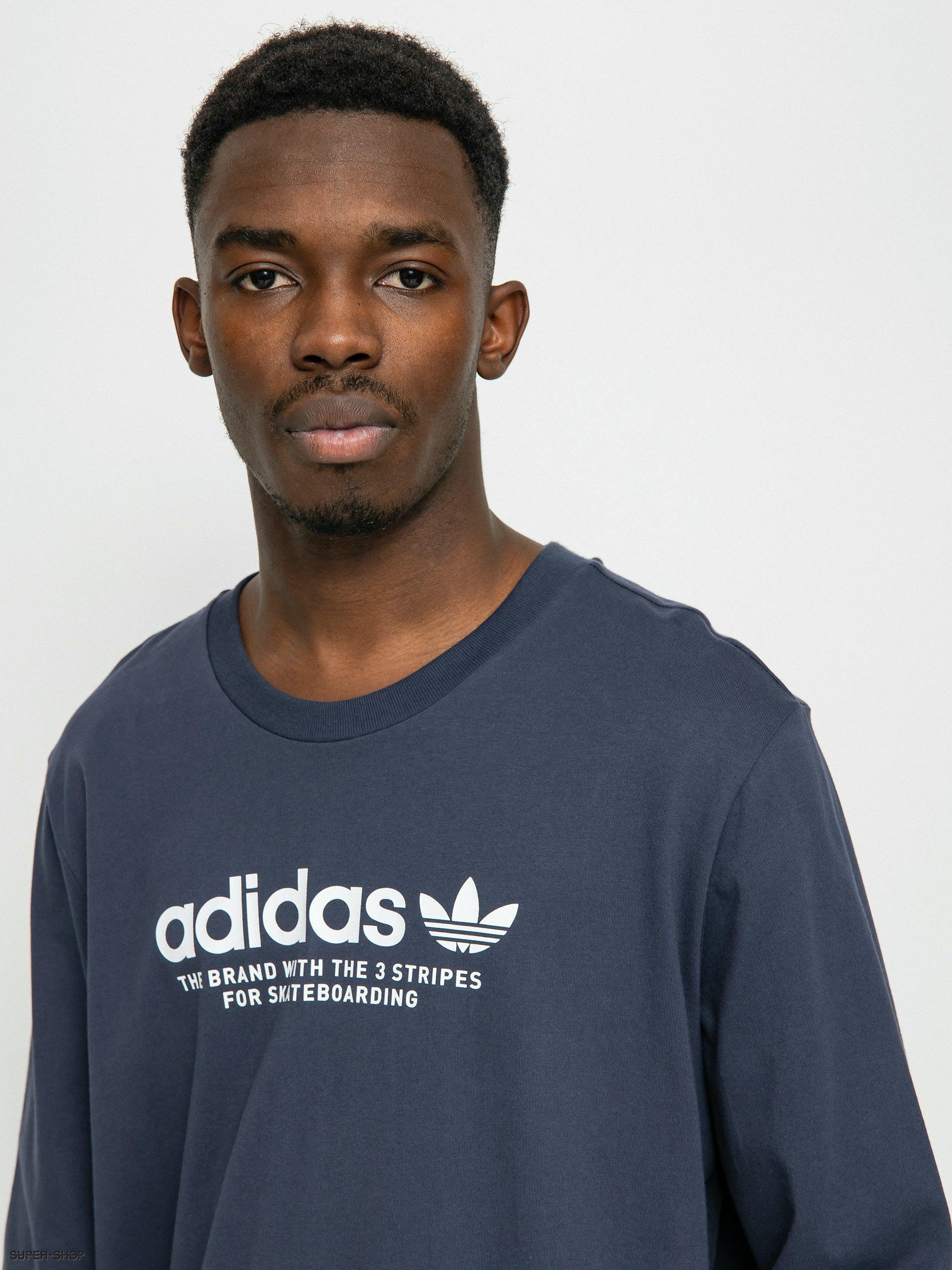 adidas 4.0 Logo Longsleeve (shanav/white)