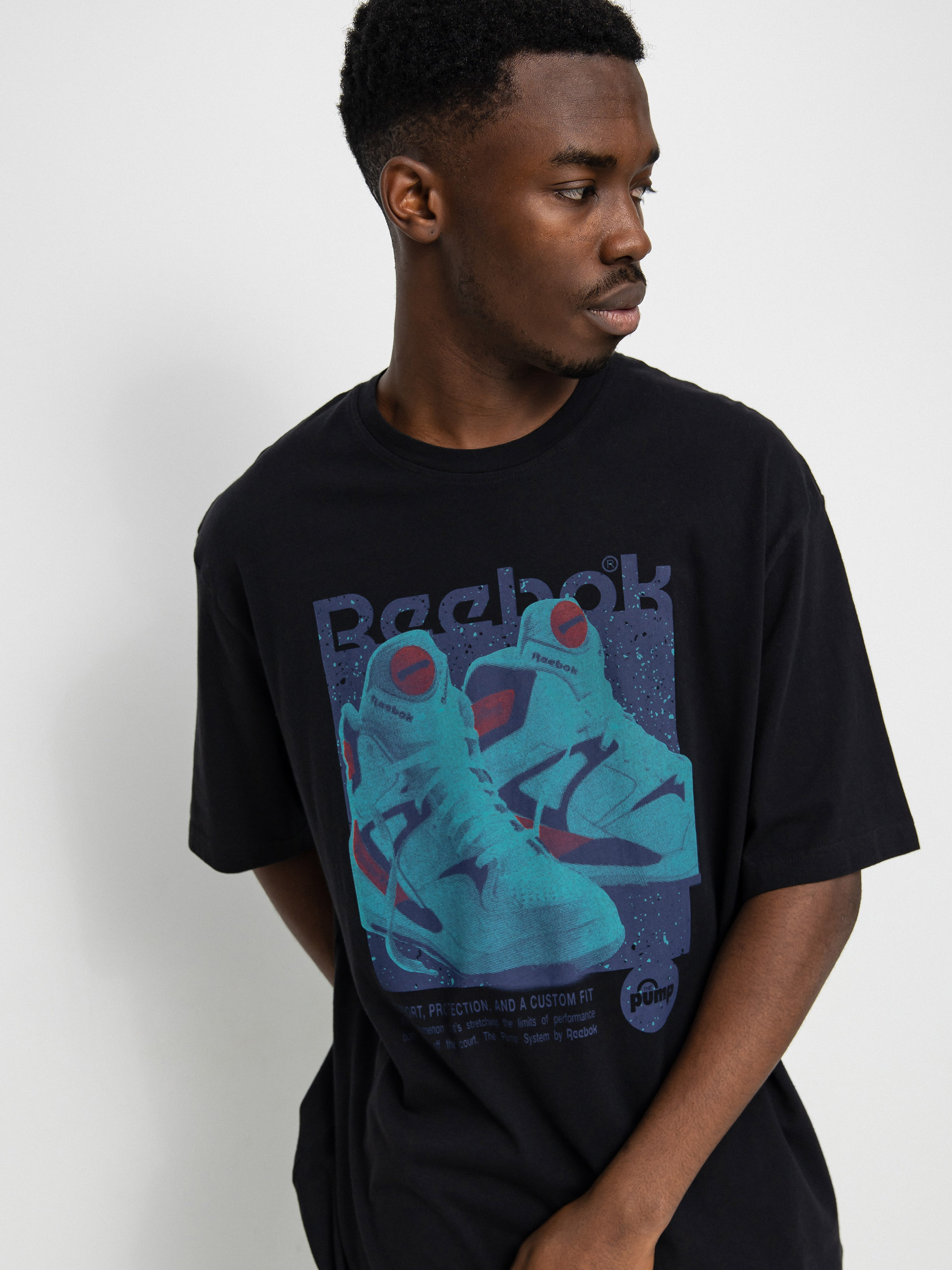 Reebok GS Retro Pump T-shirt (black)