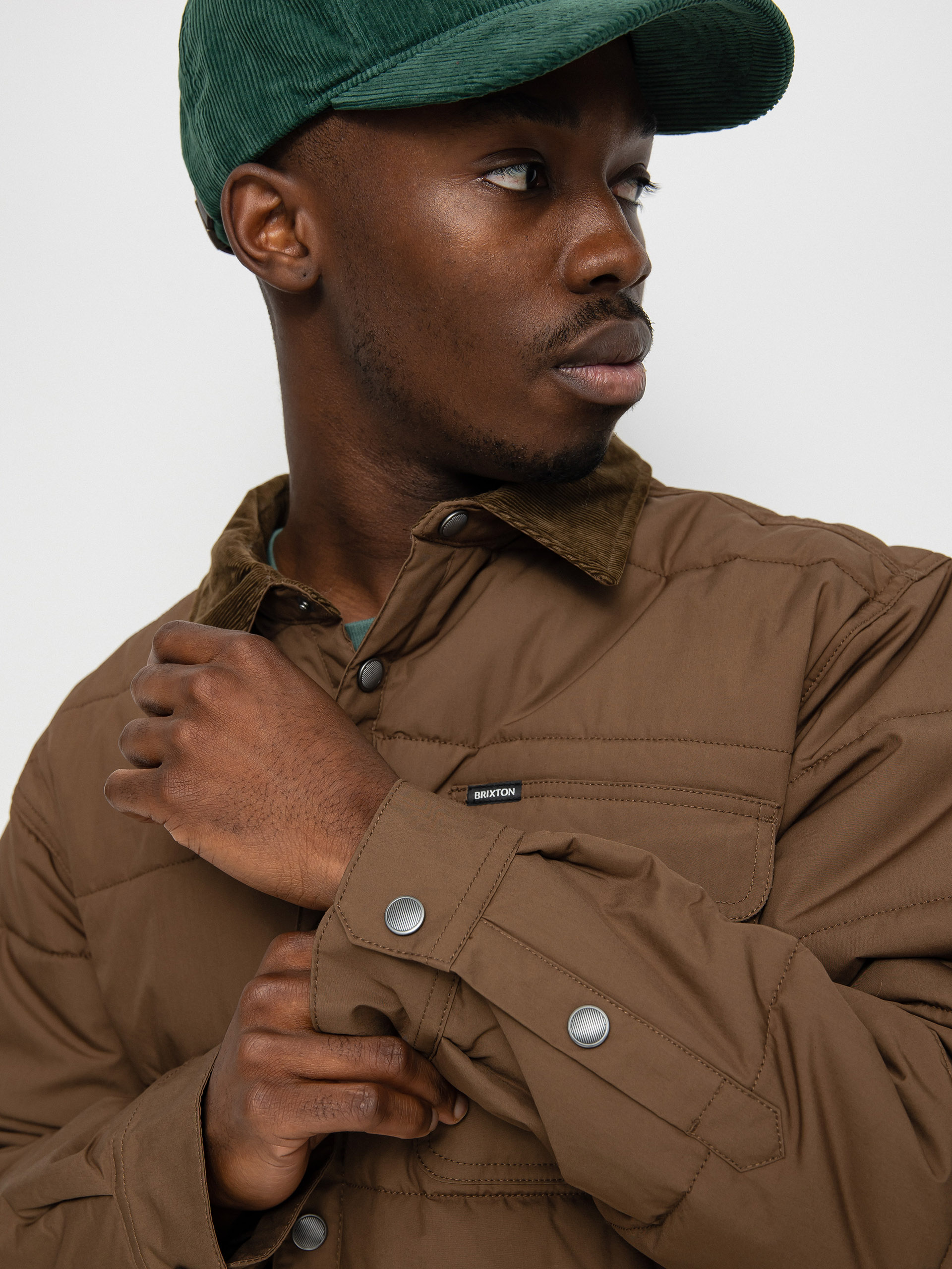Brixton Cass Jacket (desert palm)