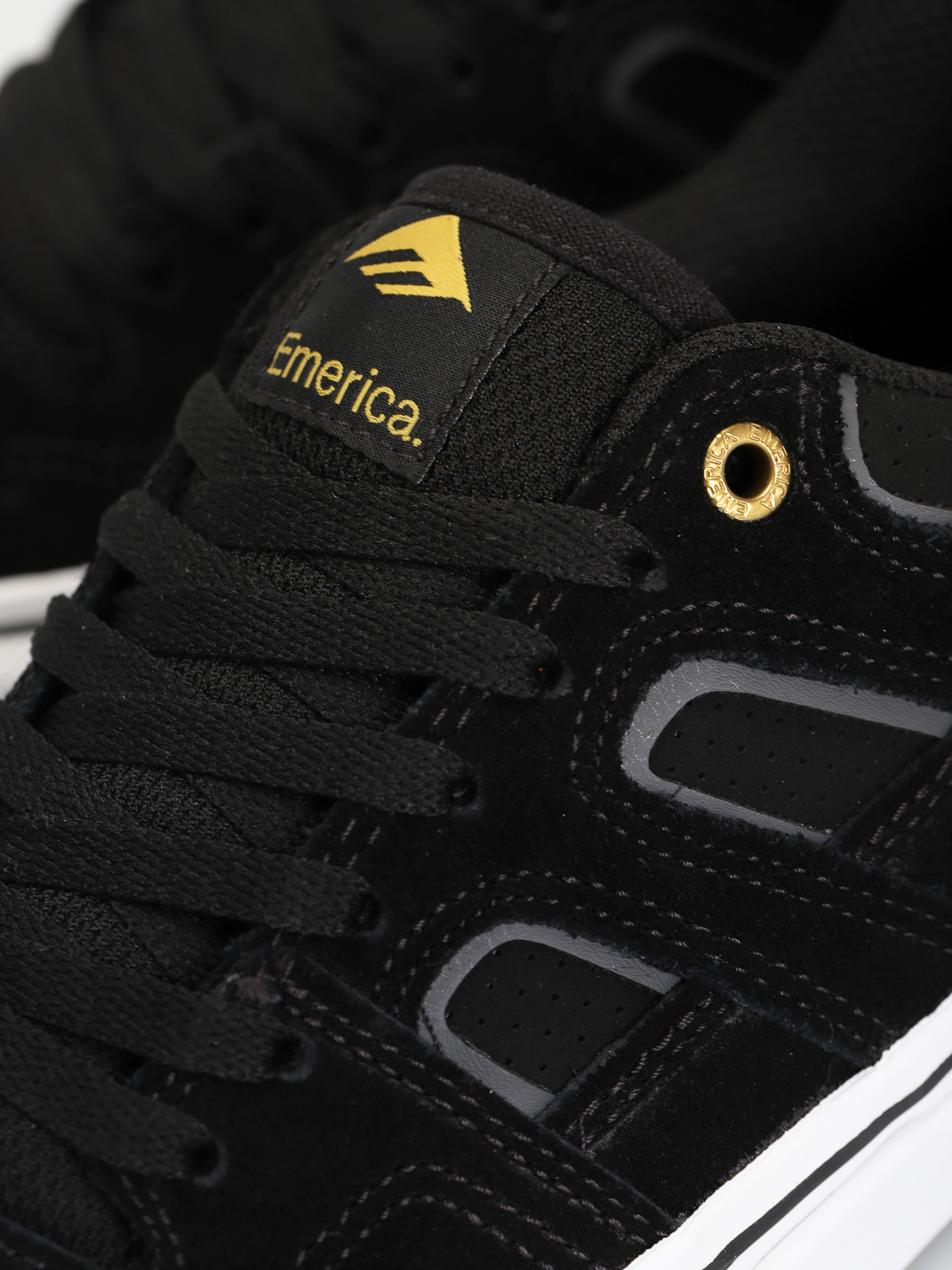 Emerica Tilt G6 Vulc Shoes (black/white/gold)