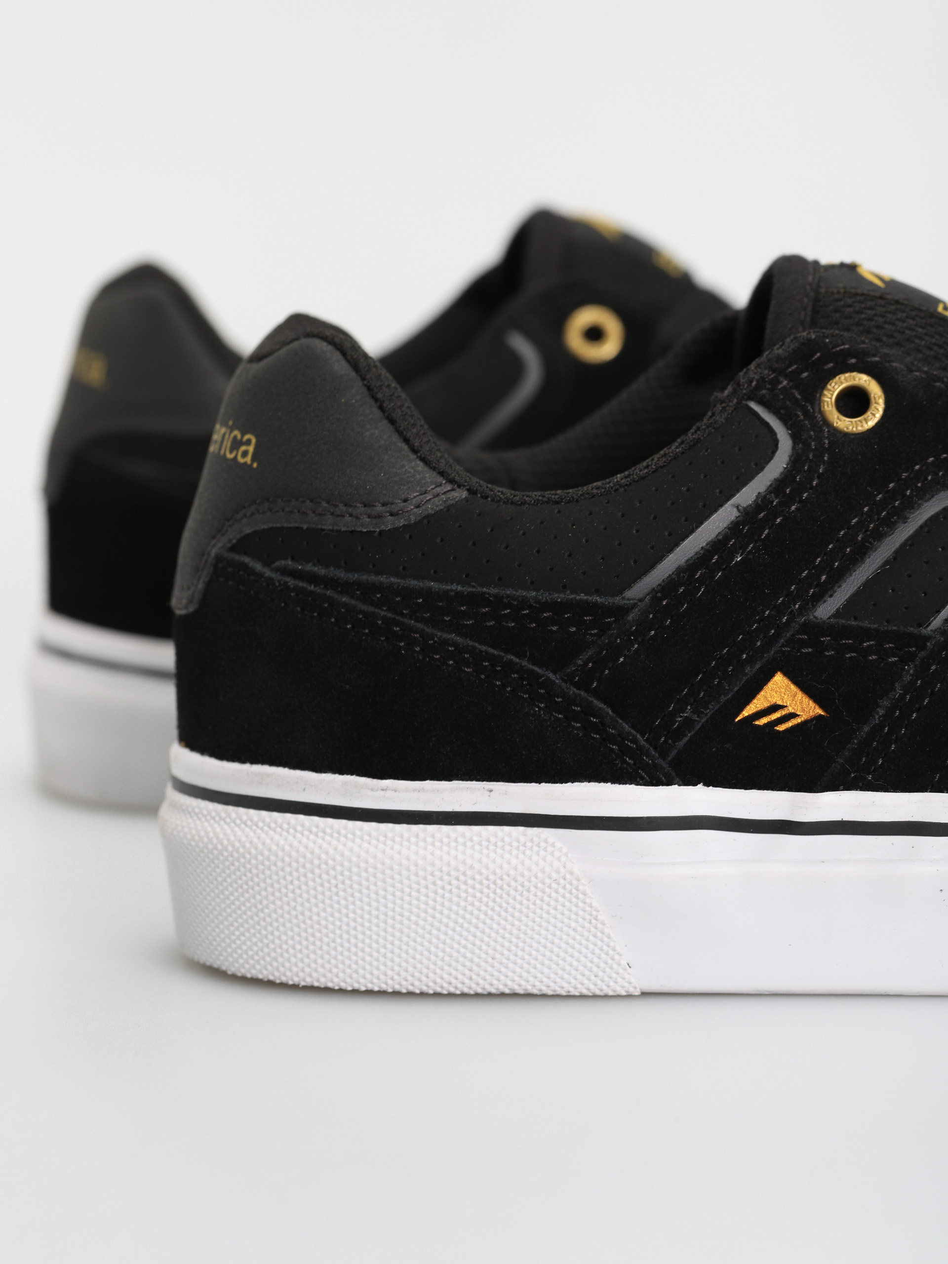 Emerica Tilt G6 Vulc Shoes (black/white/gold)