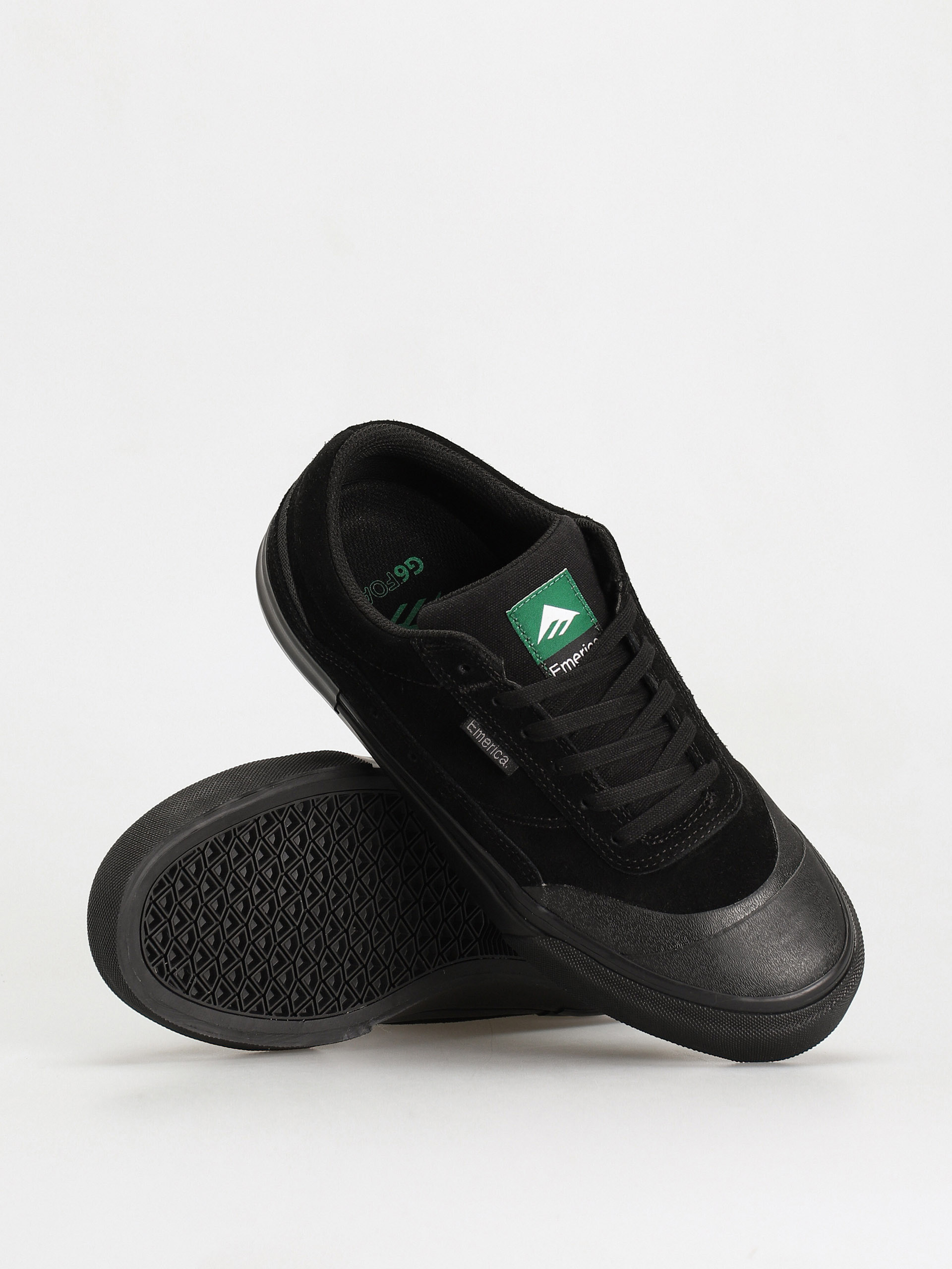 Emerica Vulcano Shoes (black/black)