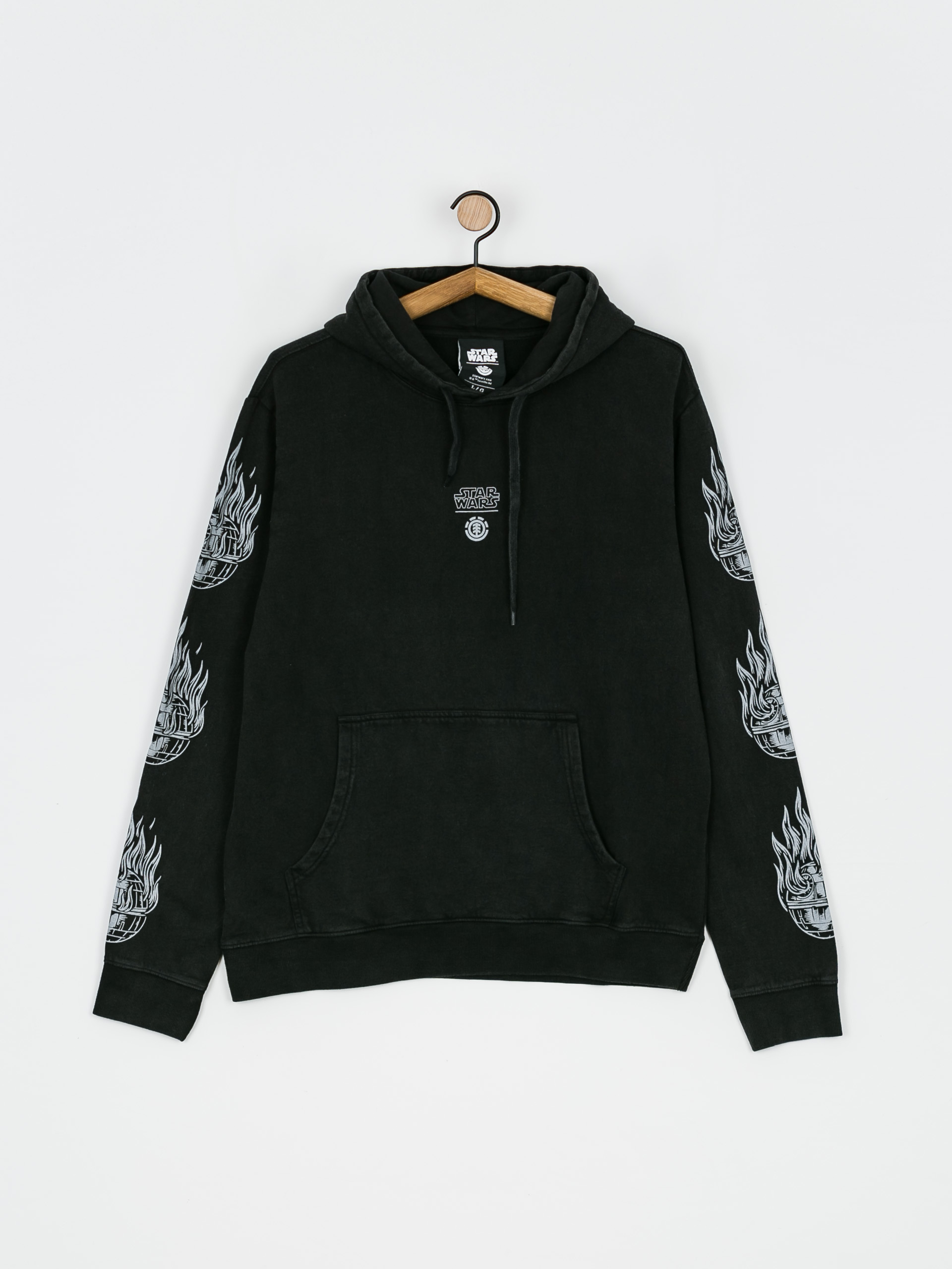 Element Deathstar Sweatshirt (washed black)