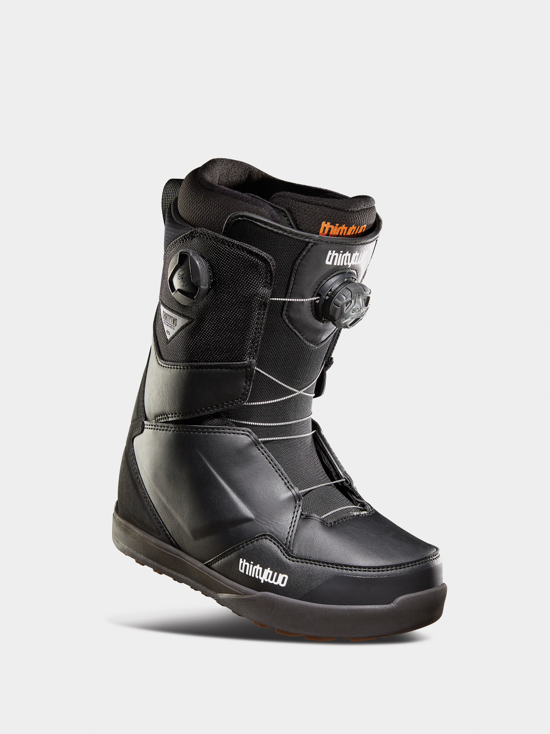 Mens ThirtyTwo Lashed Double Boa Snowboard boots (black)