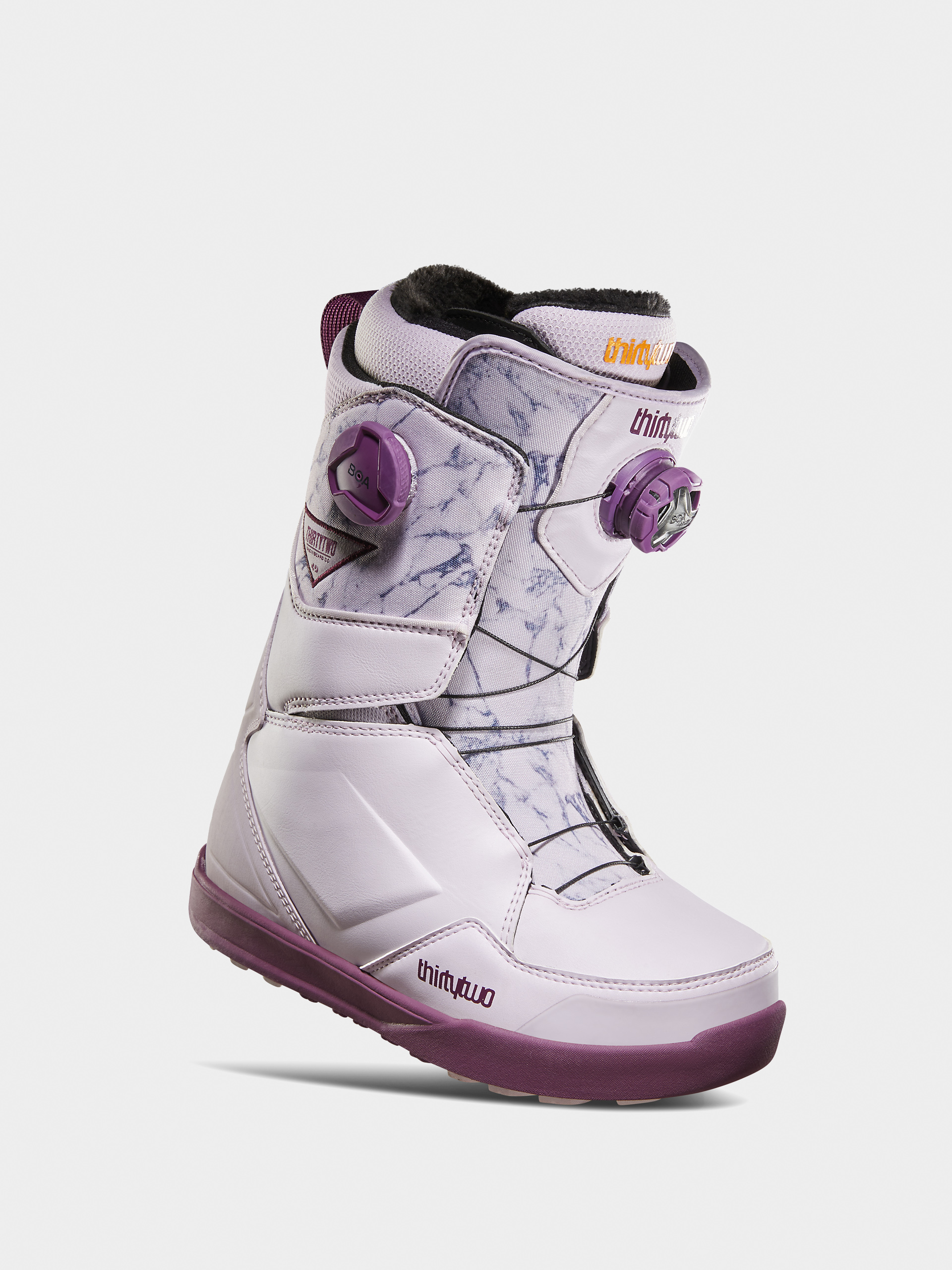 Womens ThirtyTwo Lashed Double Boa Snowboard boots (lavender)
