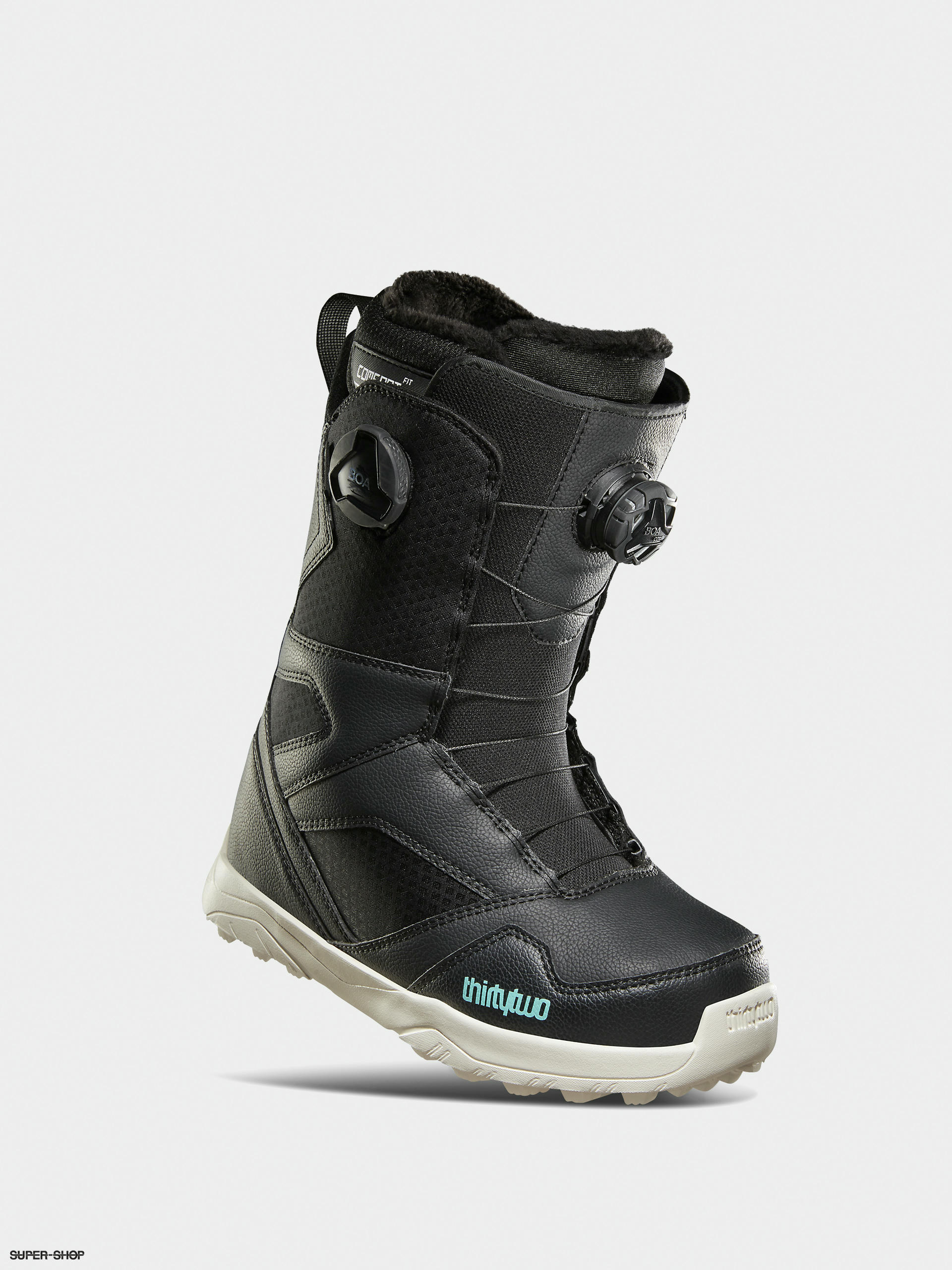 Womens ThirtyTwo Stw Double Boa Snowboard boots (black)