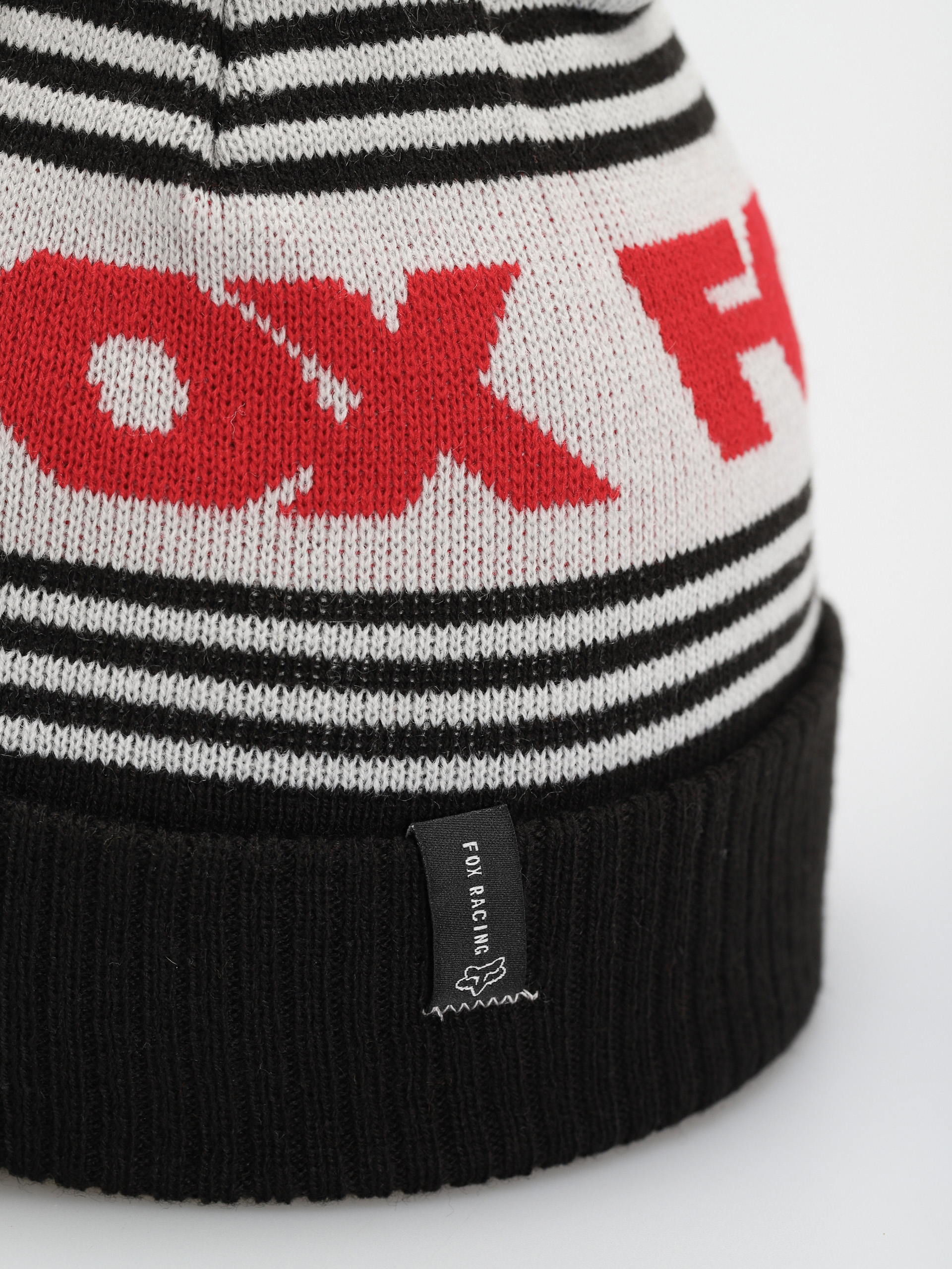 Fox Frontline Beanie (blk/rd)