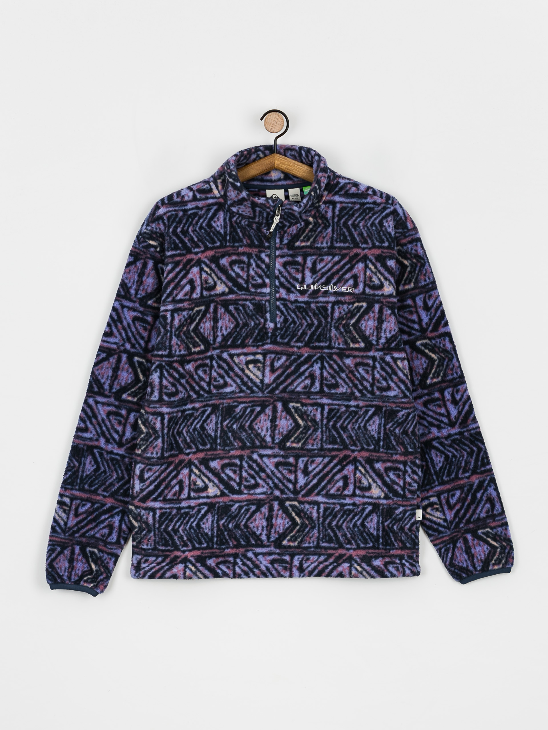 Mens Quiksilver Clean Coasts Fleece  (dust orc heritageo)