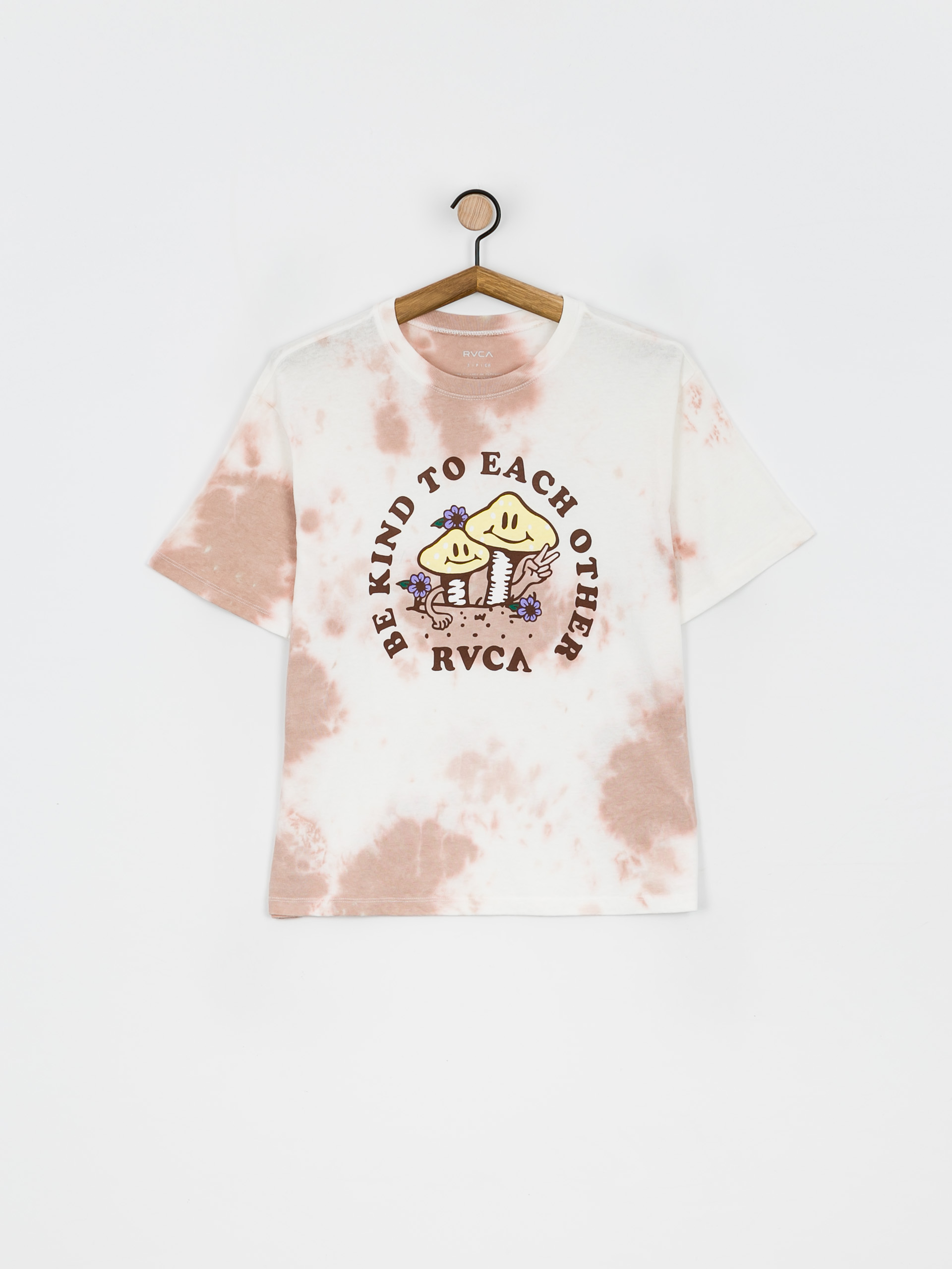 RVCA Be Kind T-Shirt Wmn (dusty rose)