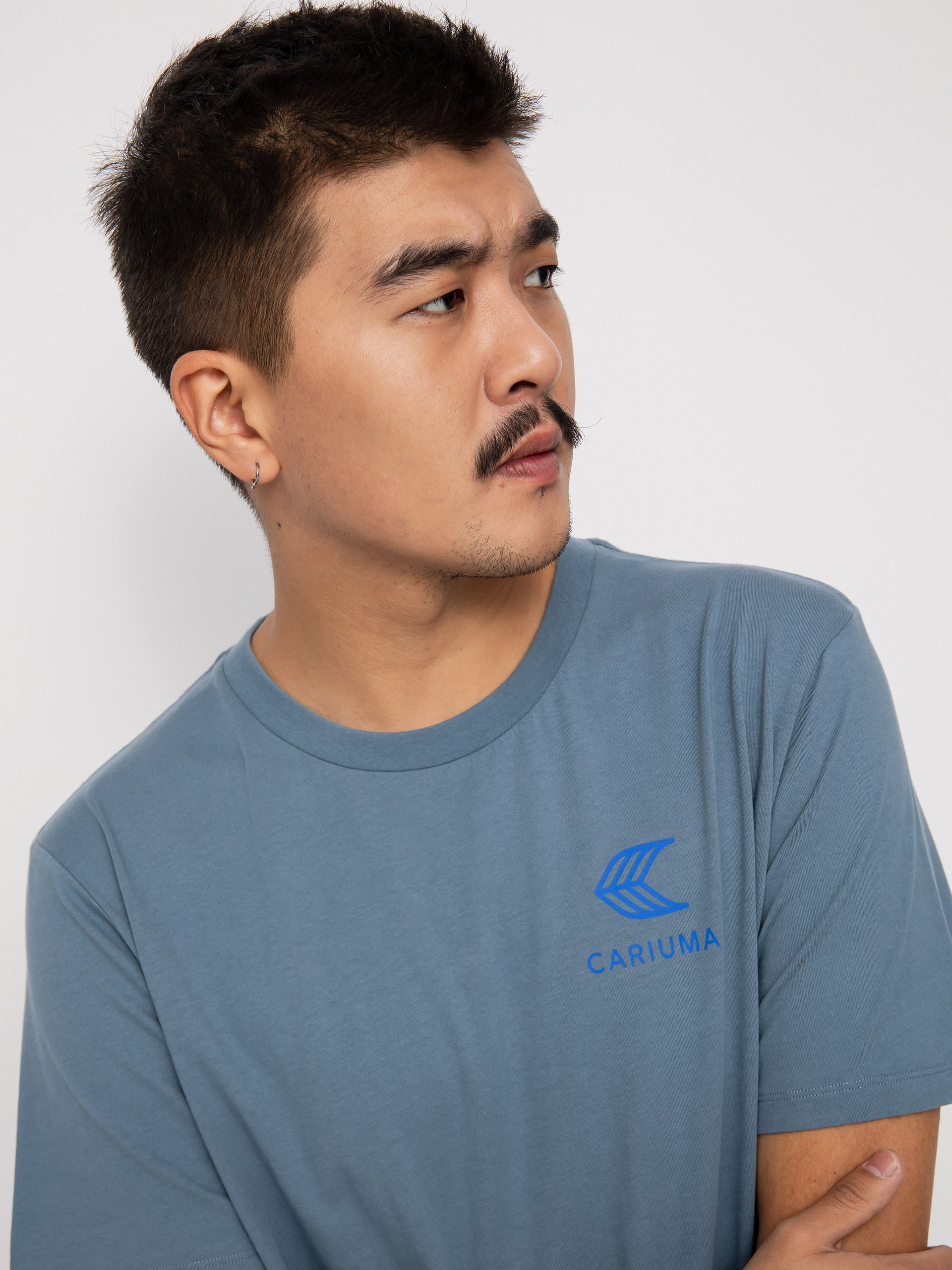 Cariuma Skate with your Heart T-shirt (mirage blue)