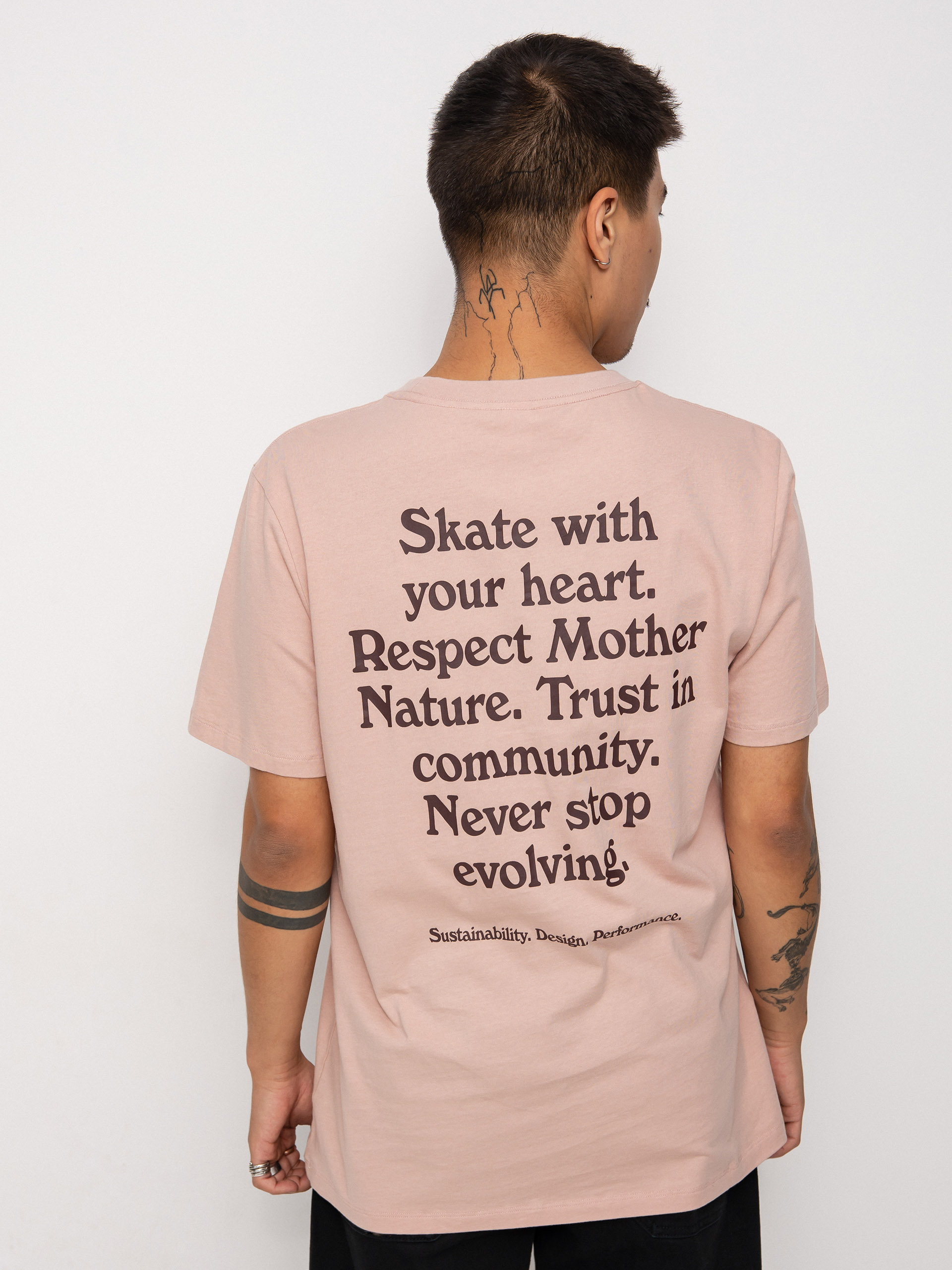 Cariuma Skate with your Heart T-shirt (rose)