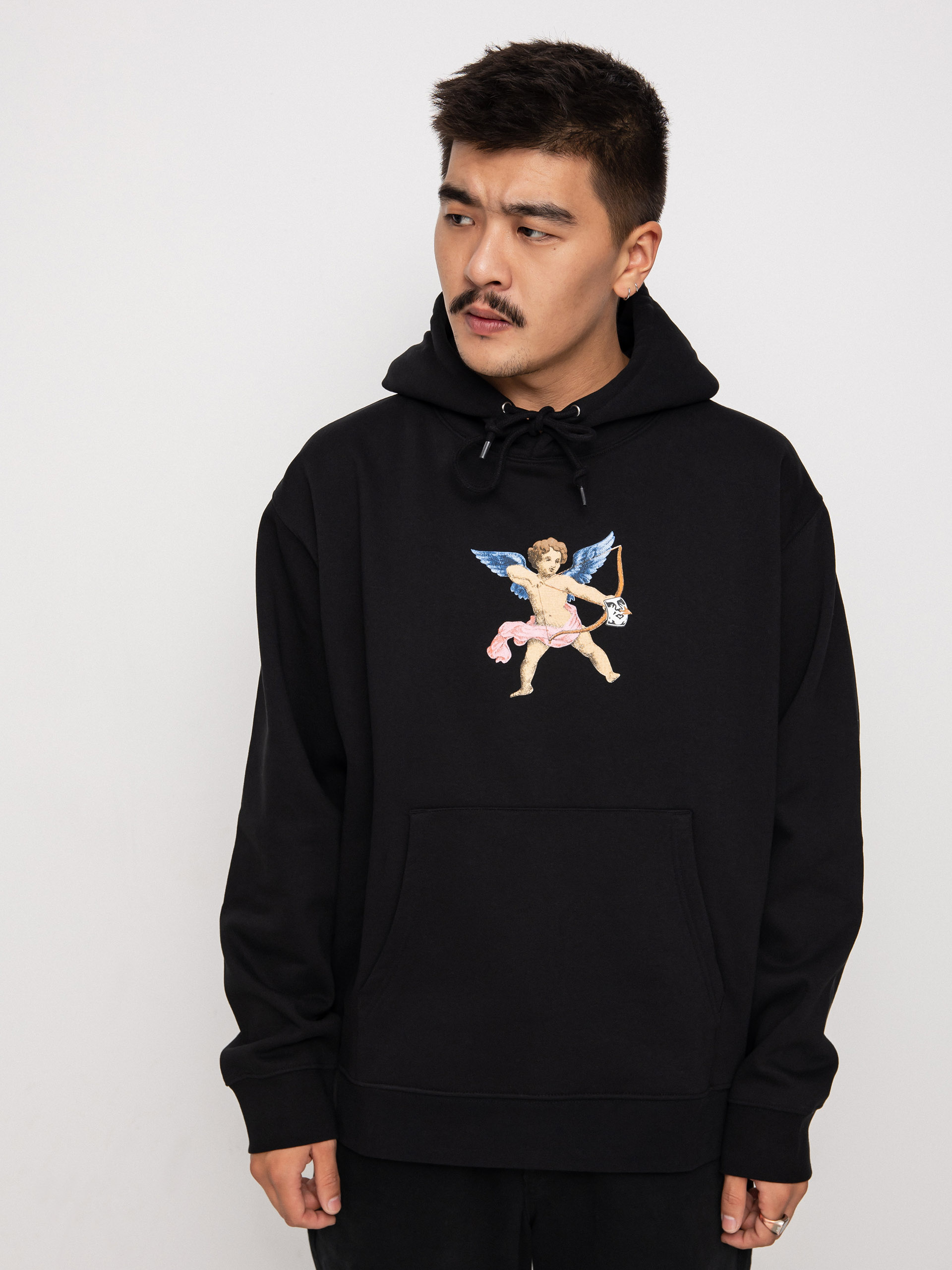 OBEY Watch Out HD Hoodie (black)