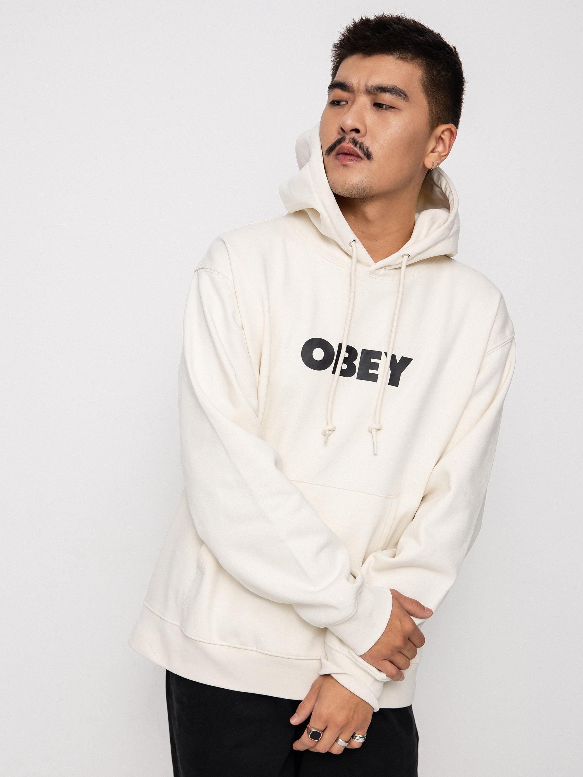 OBEY Bold HD Hoodie (unbleached)