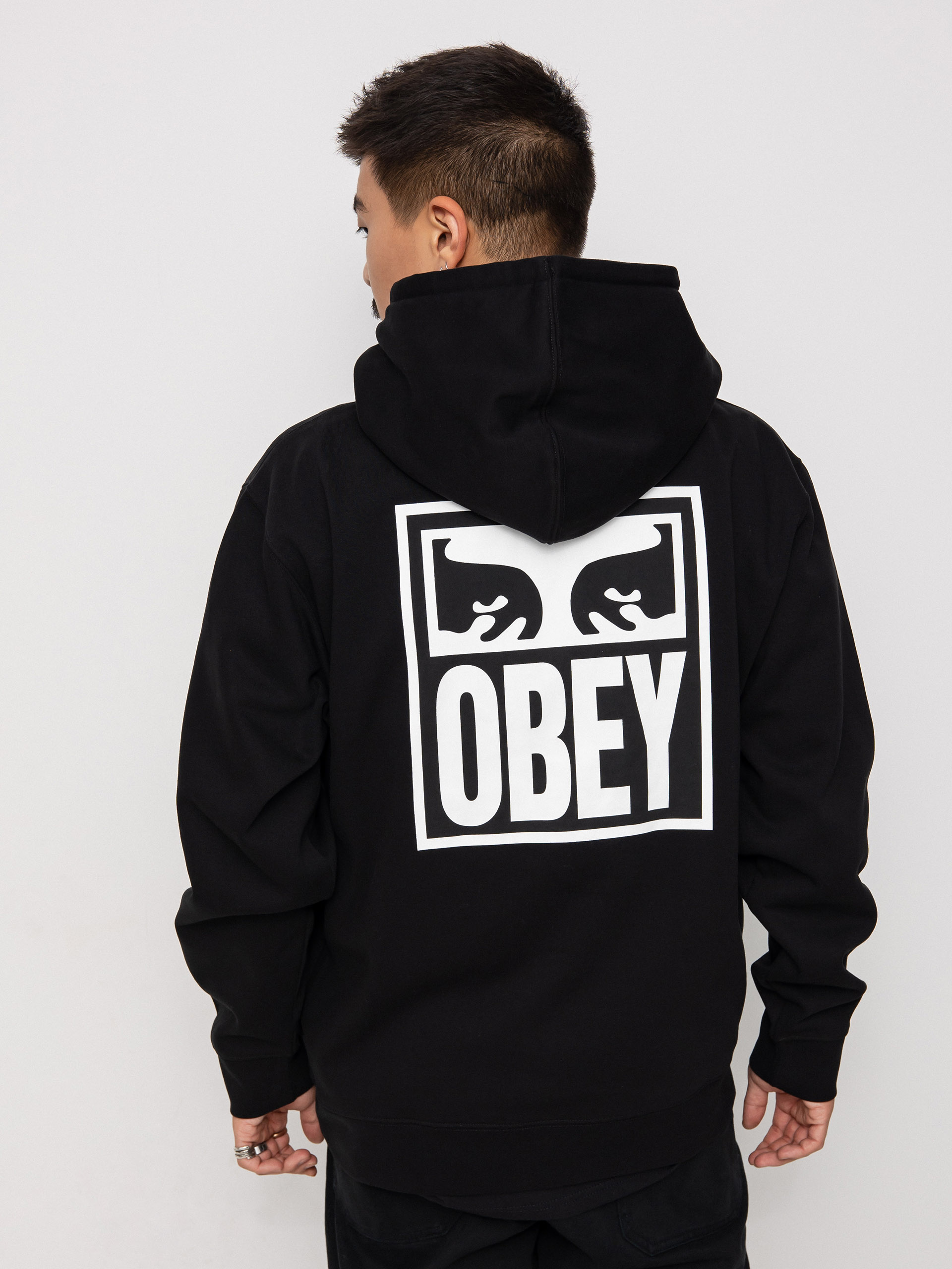 OBEY Obey Eyes Icon HD Hoodie (black)