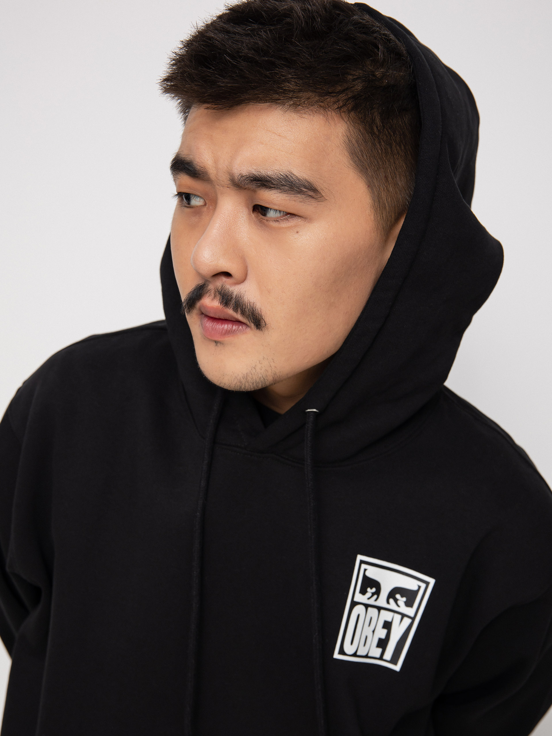 OBEY Obey Eyes Icon HD Hoodie (black)