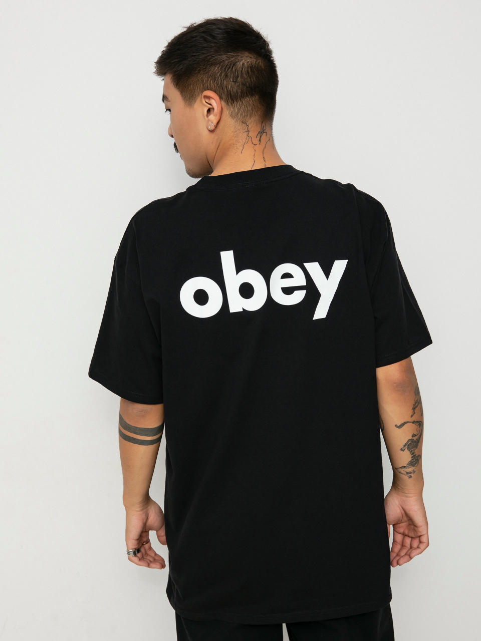 OBEY Lower Case T-shirt (black)