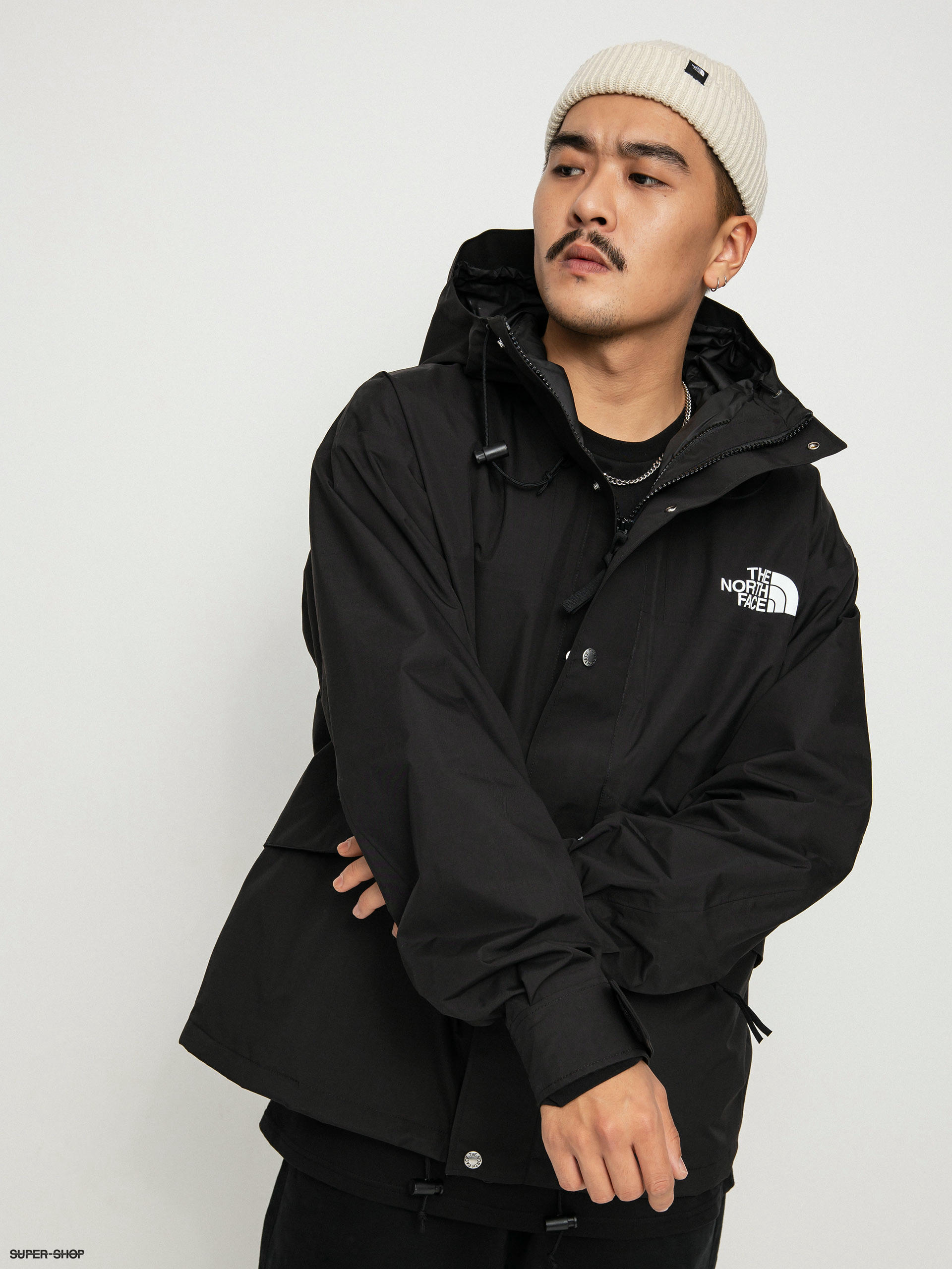 Jackets The North Face 86 Retro Mountain Jacket Coal Brown Wtrdstp/ TNF  Black