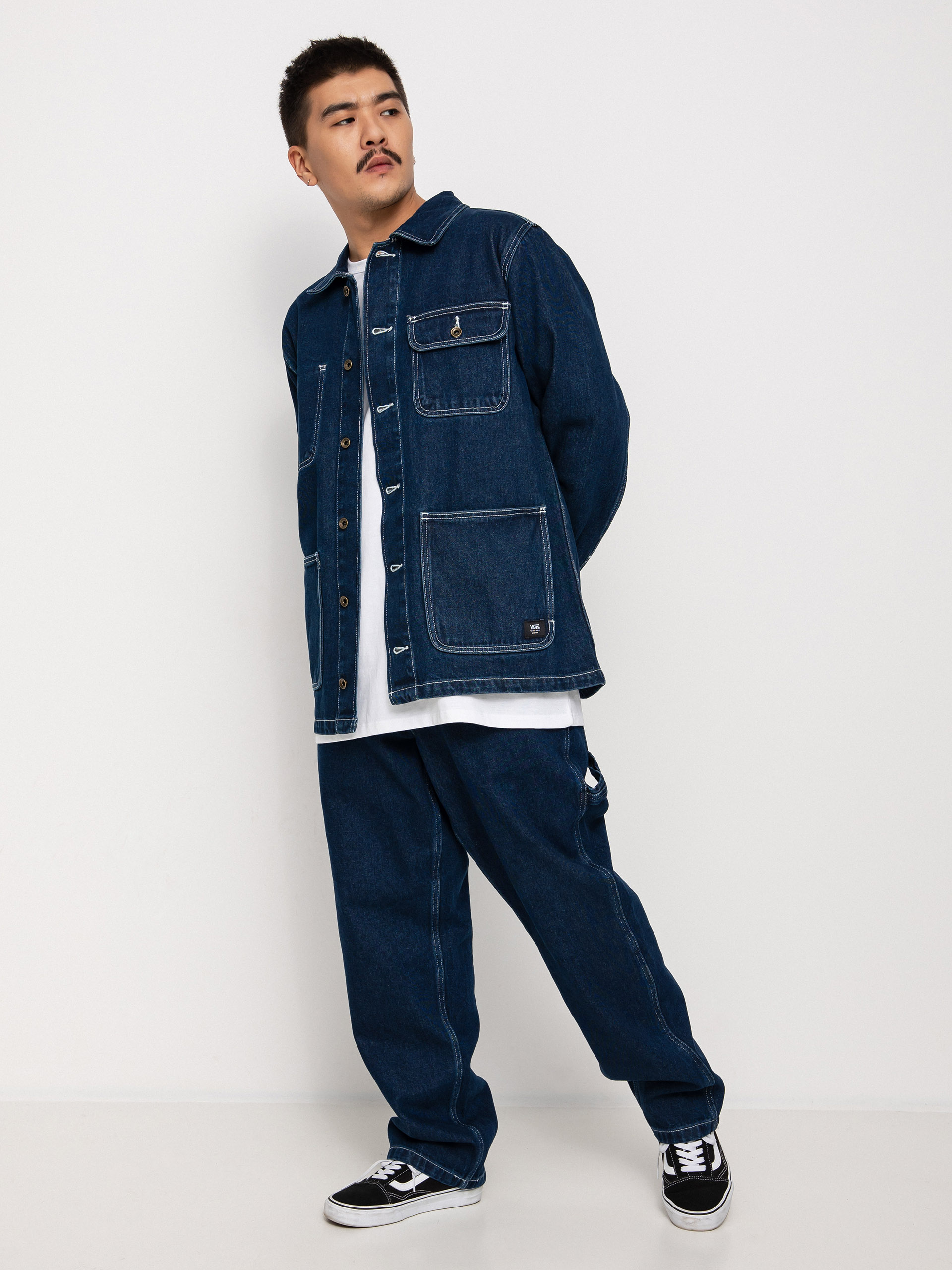 Vans Drill Chore Coat Denim Jacket (midnight rinse)