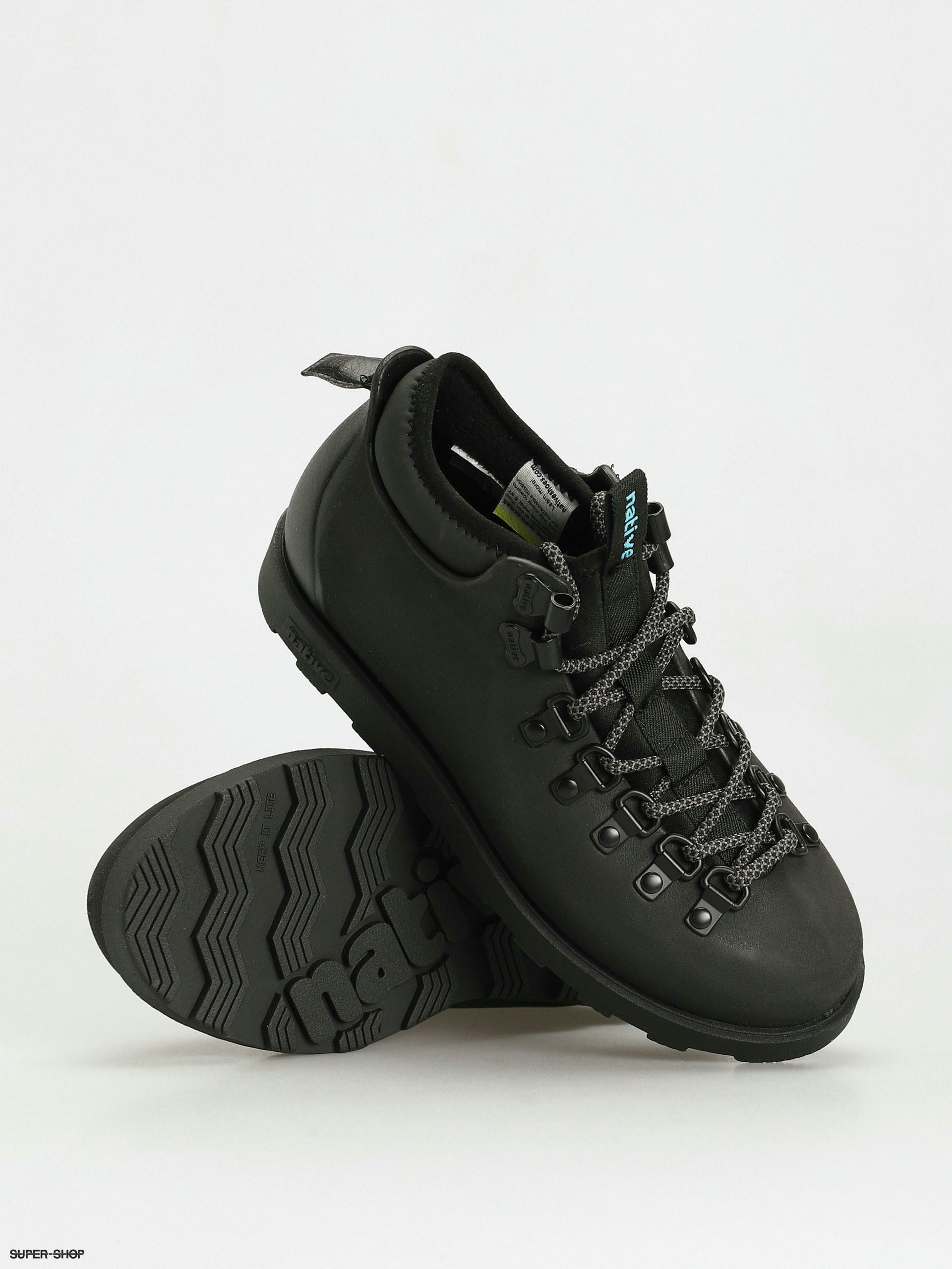 Native Fitzsimmons Citylite Winter shoes (jiffy black/jiffy black/victoria  blue)