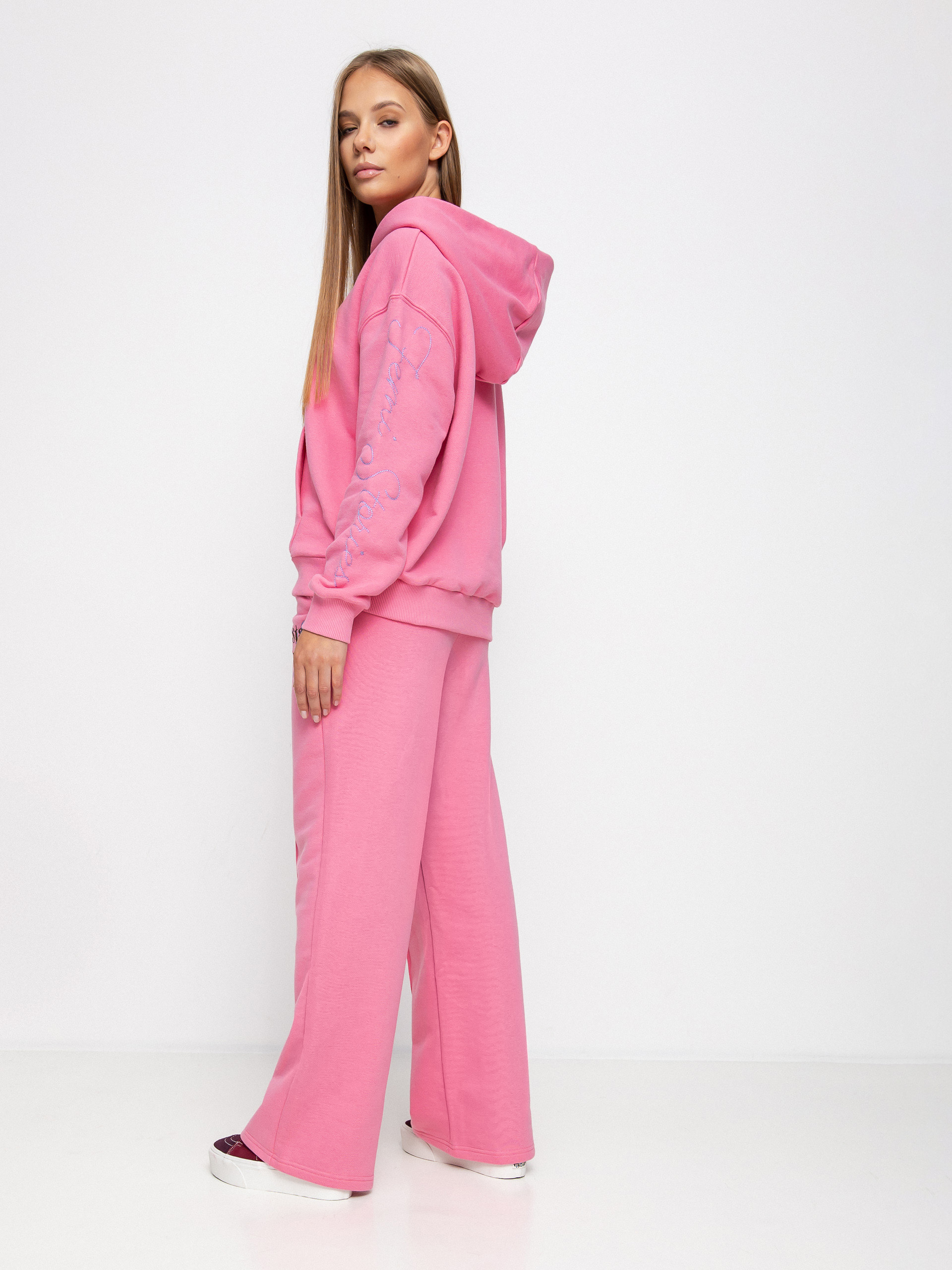 Femi Stories Flare Pants Wmn (pnk)