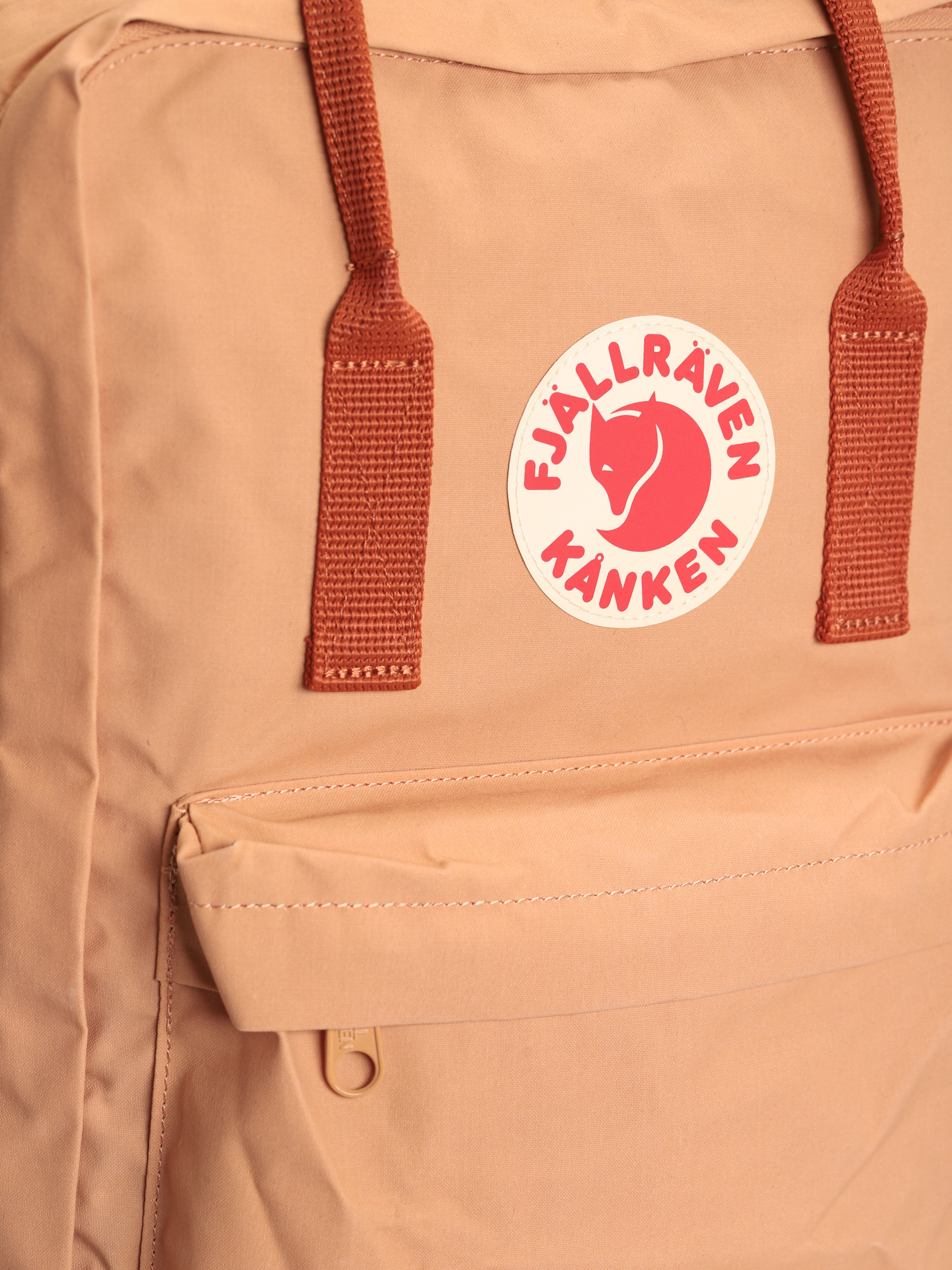 Fjallraven Kanken Rucksack (peach sand/terracotta brown)