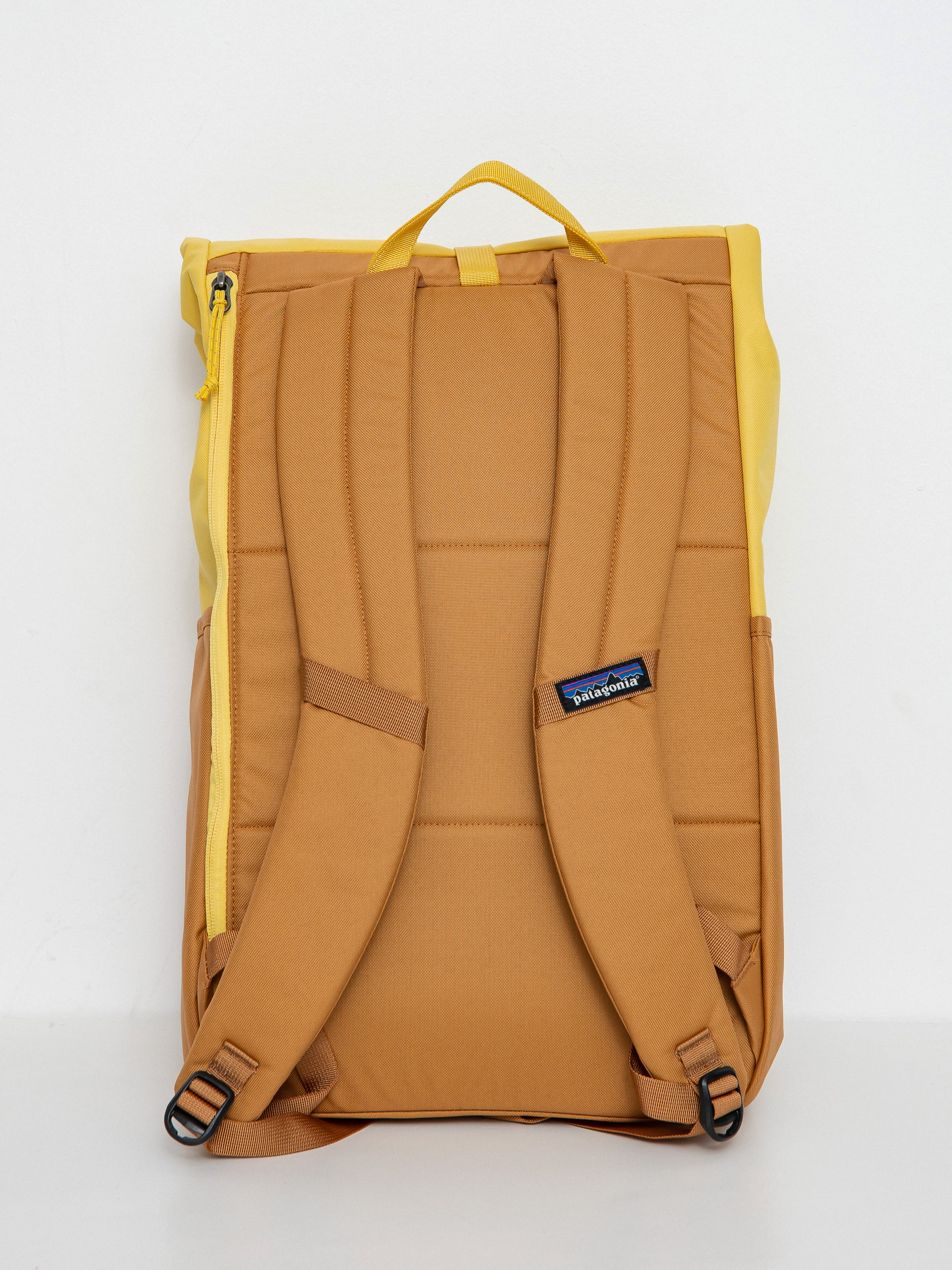 Patagonia Arbor Roll Top Backpack - brown, yellow (surfboard yellow)