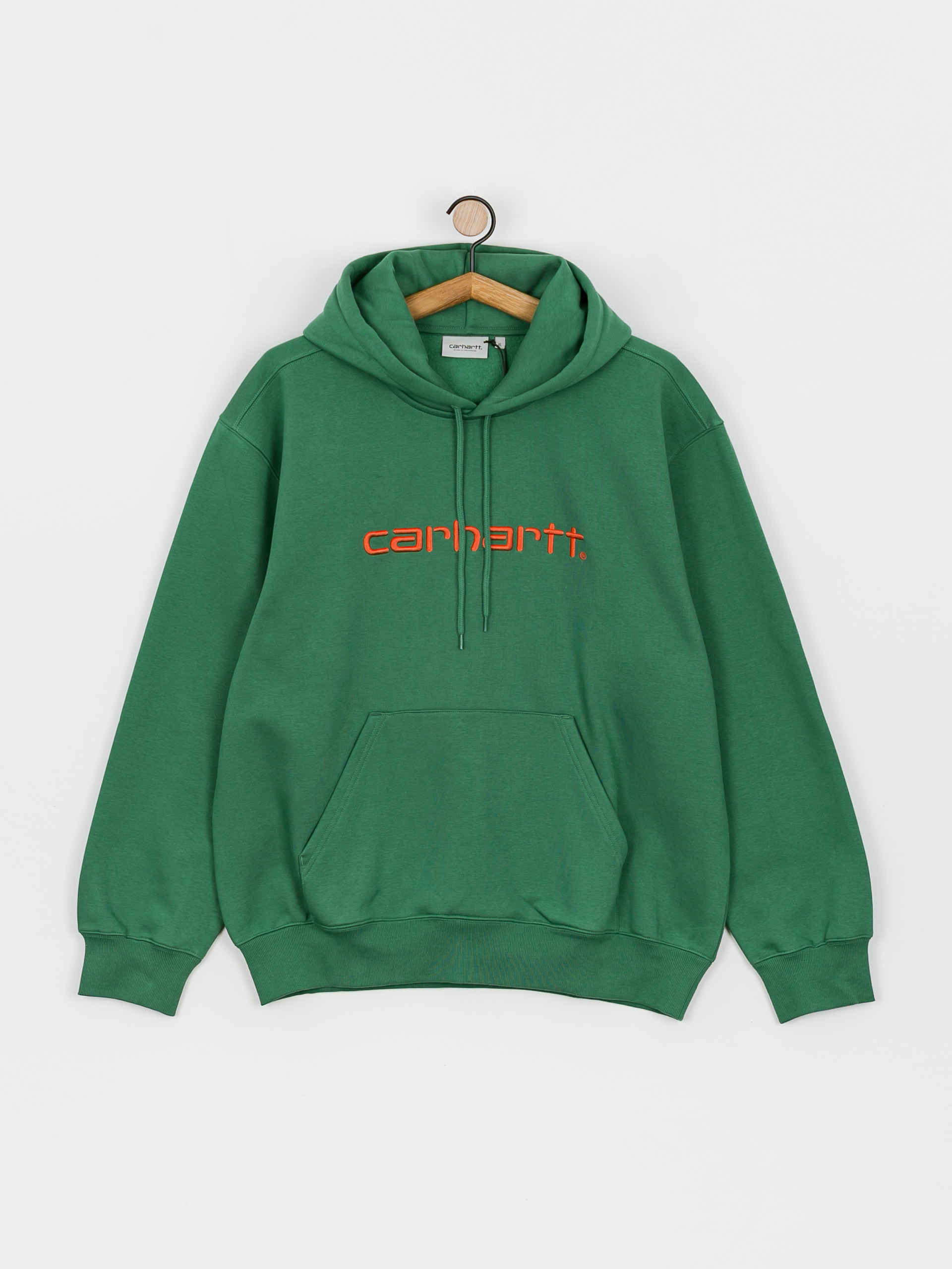 【Hiro】DIESEL　L-CARRSY　レザーパーカー　グリーン DIESEL】ロゴ ジップパーカー グリーン / 送料無料 (DIESEL/パーカー