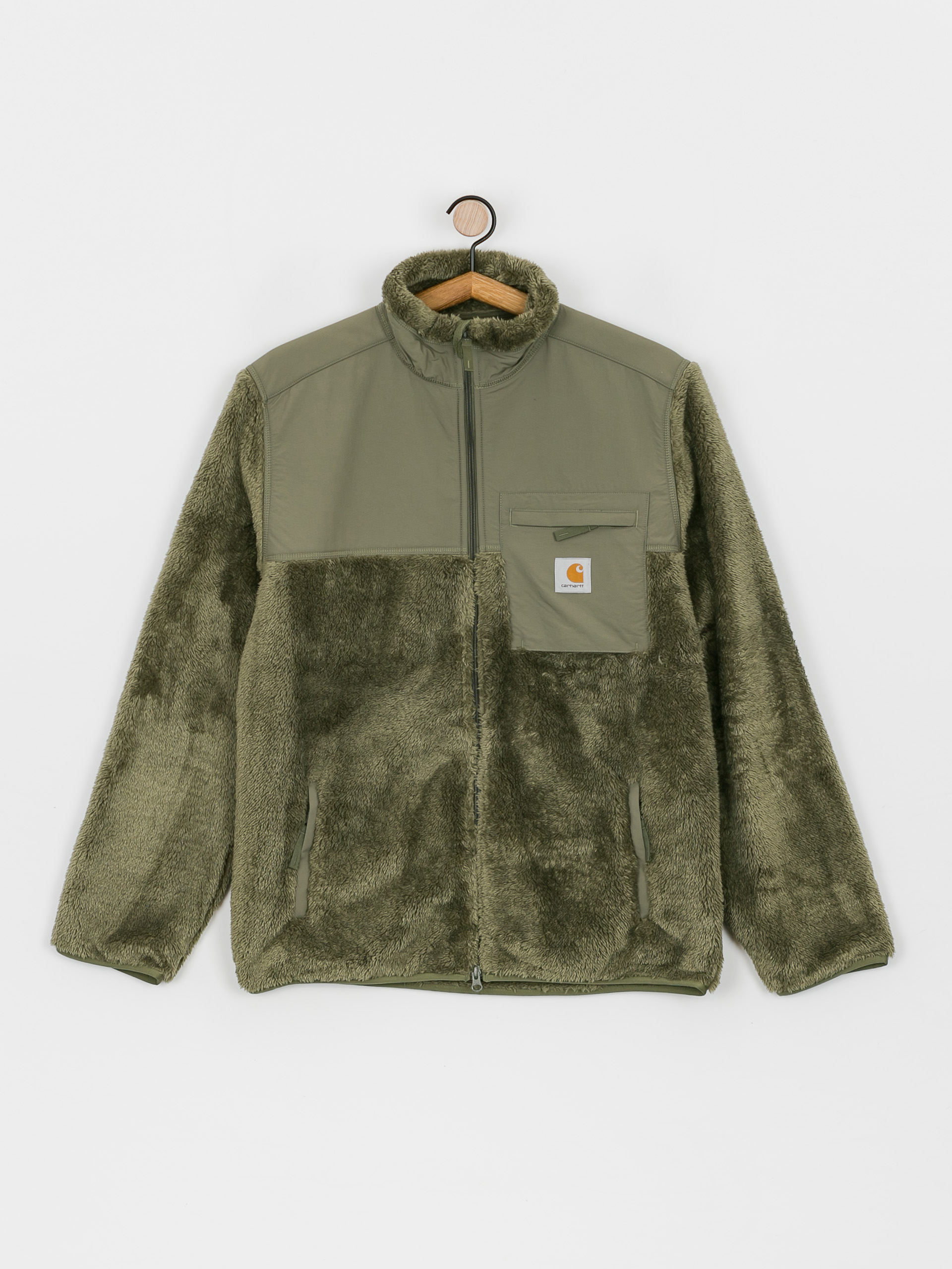 Mens Carhartt WIP Jackson Sweat Jacket (seaweed)