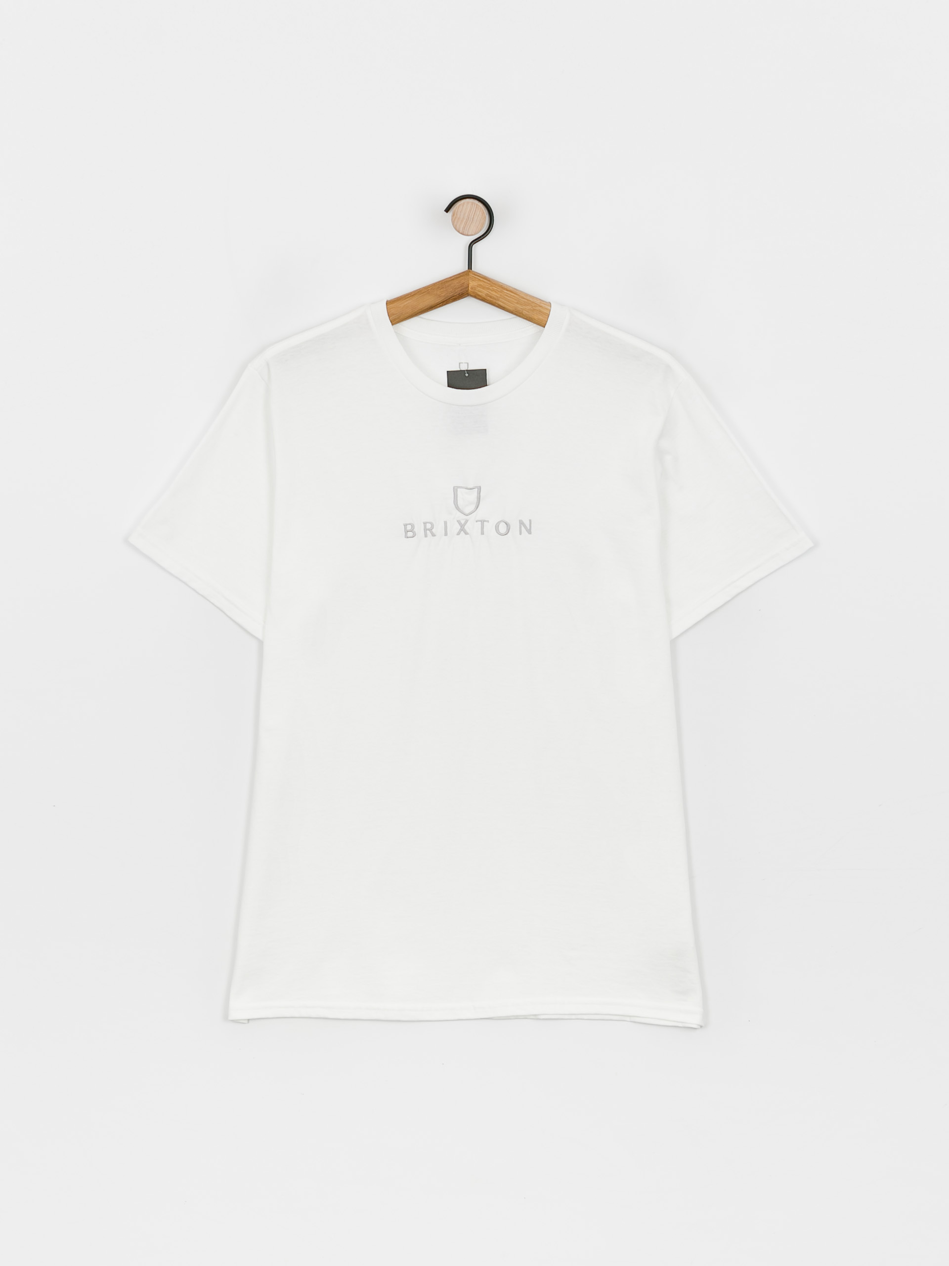 Brixton Alpha Thread T-shirt (white/white)
