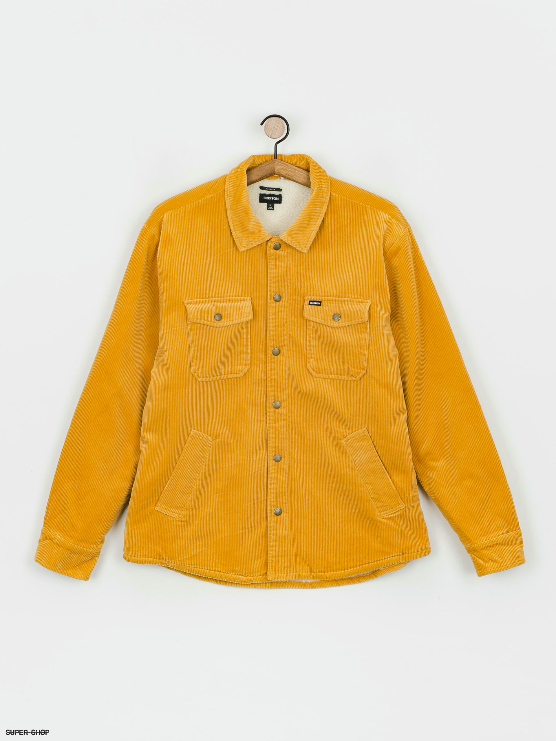 Brixton Durham Sherpa Lined Jacket (bright gold)