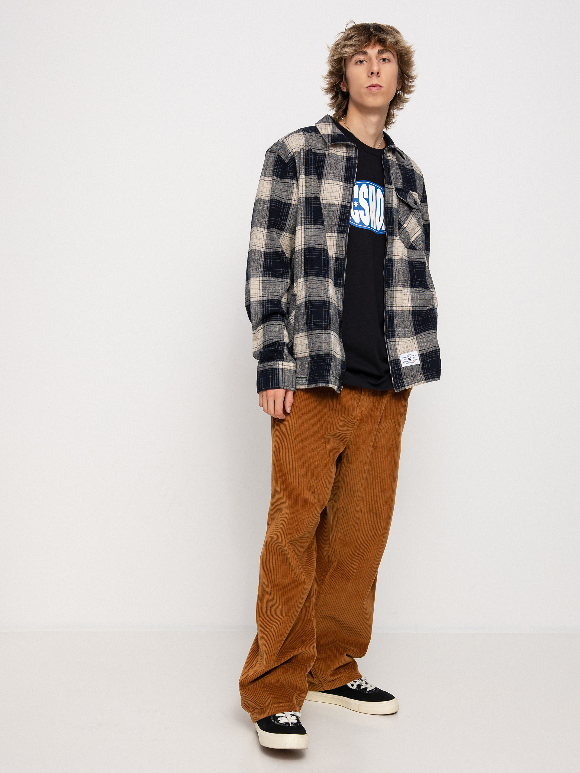 DC The Trapper Shirt (navy blzr/ pelcan pl)