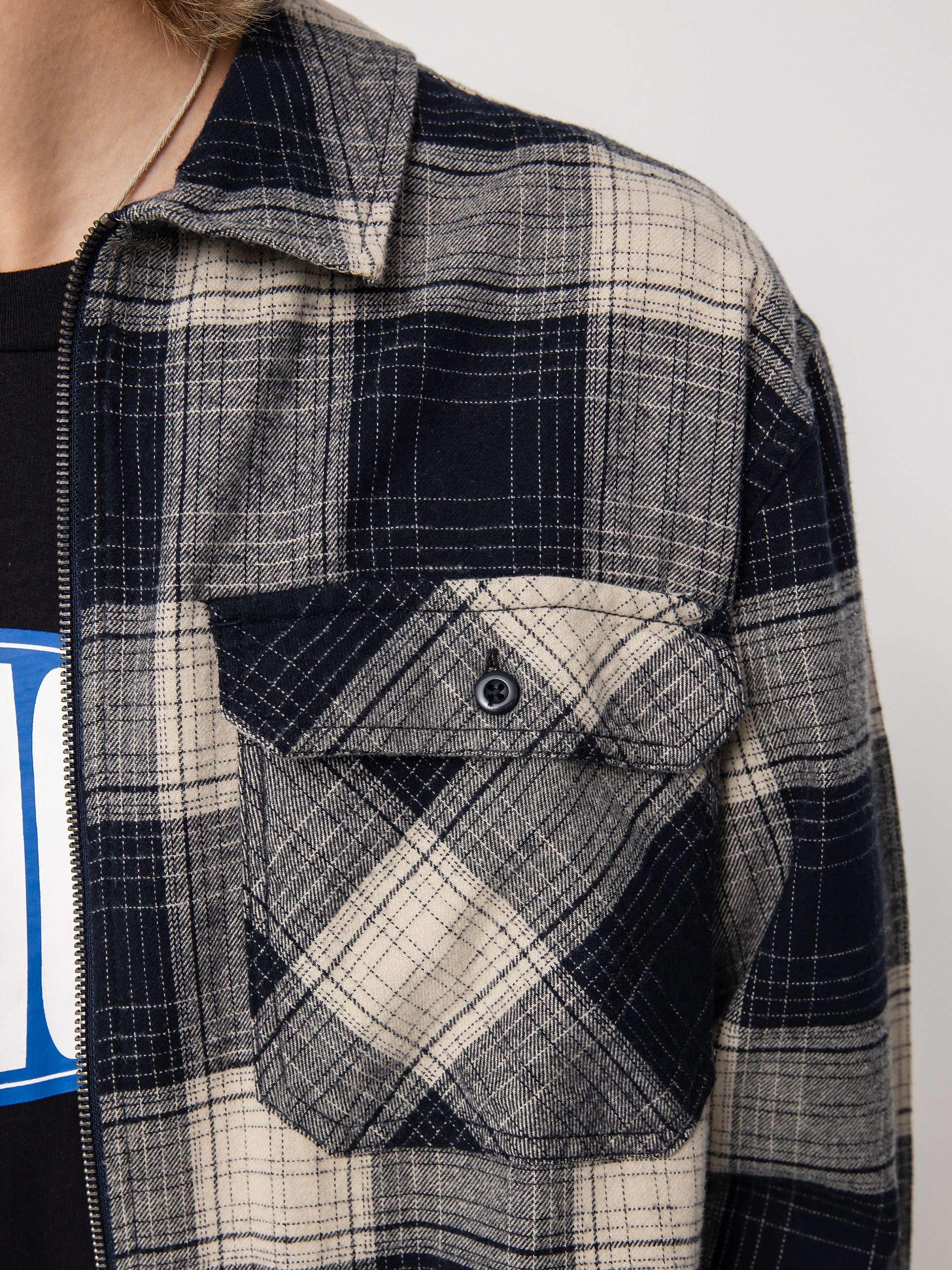 DC The Trapper Shirt (navy blzr/ pelcan pl)