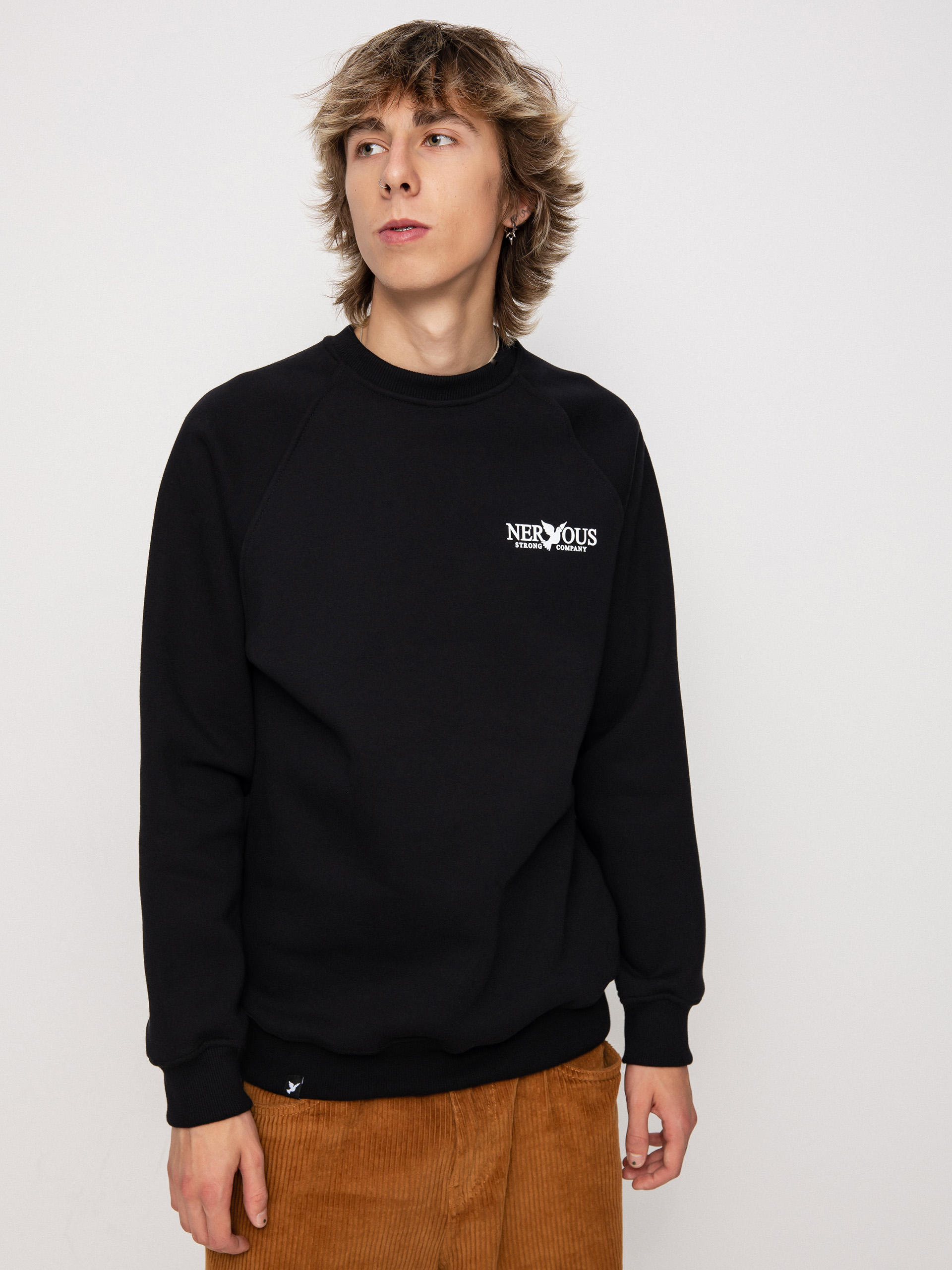Nervous Classic Small Sweatshirt (black)