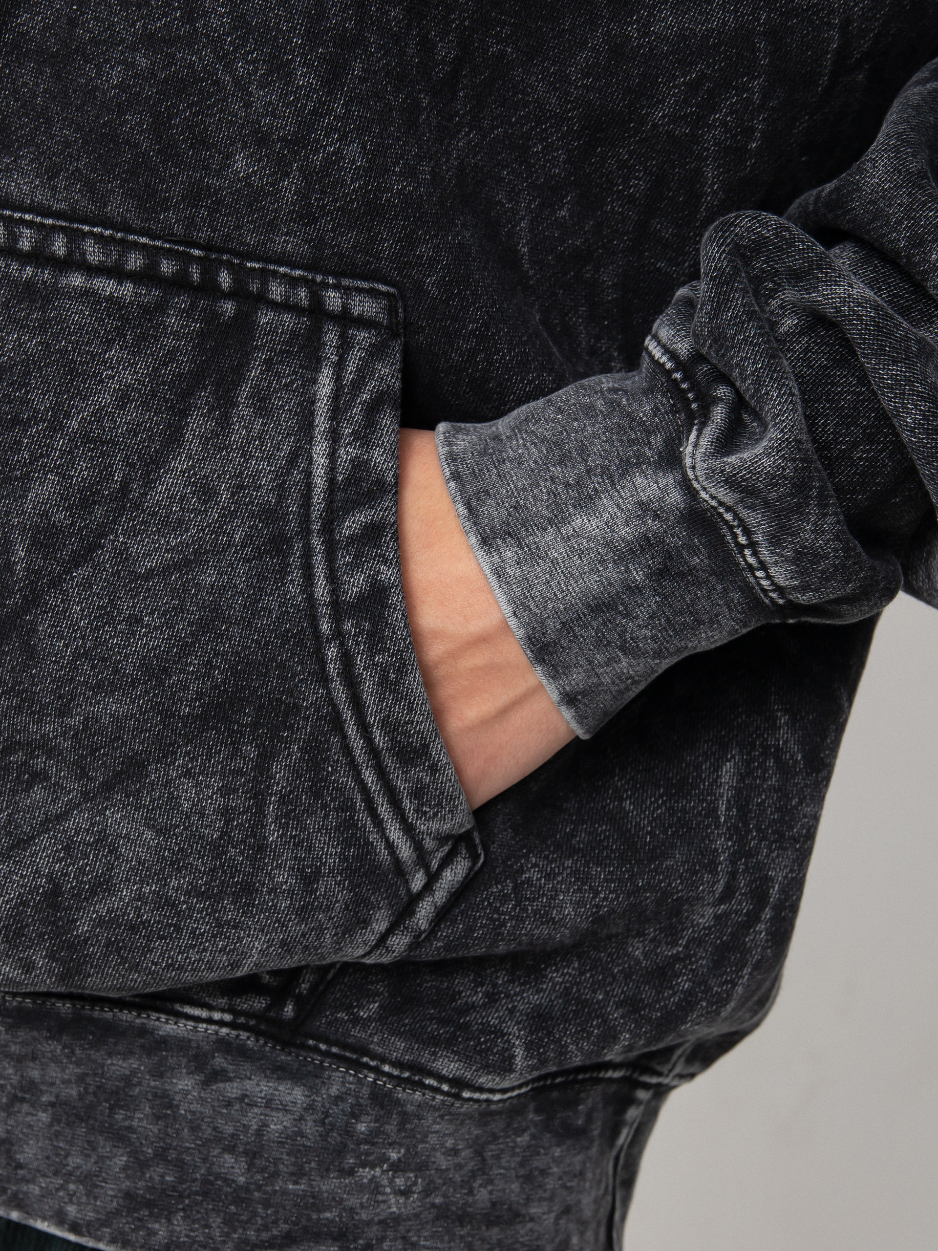 RipNDip Stripndip HD Hoodie (black mineral wash)