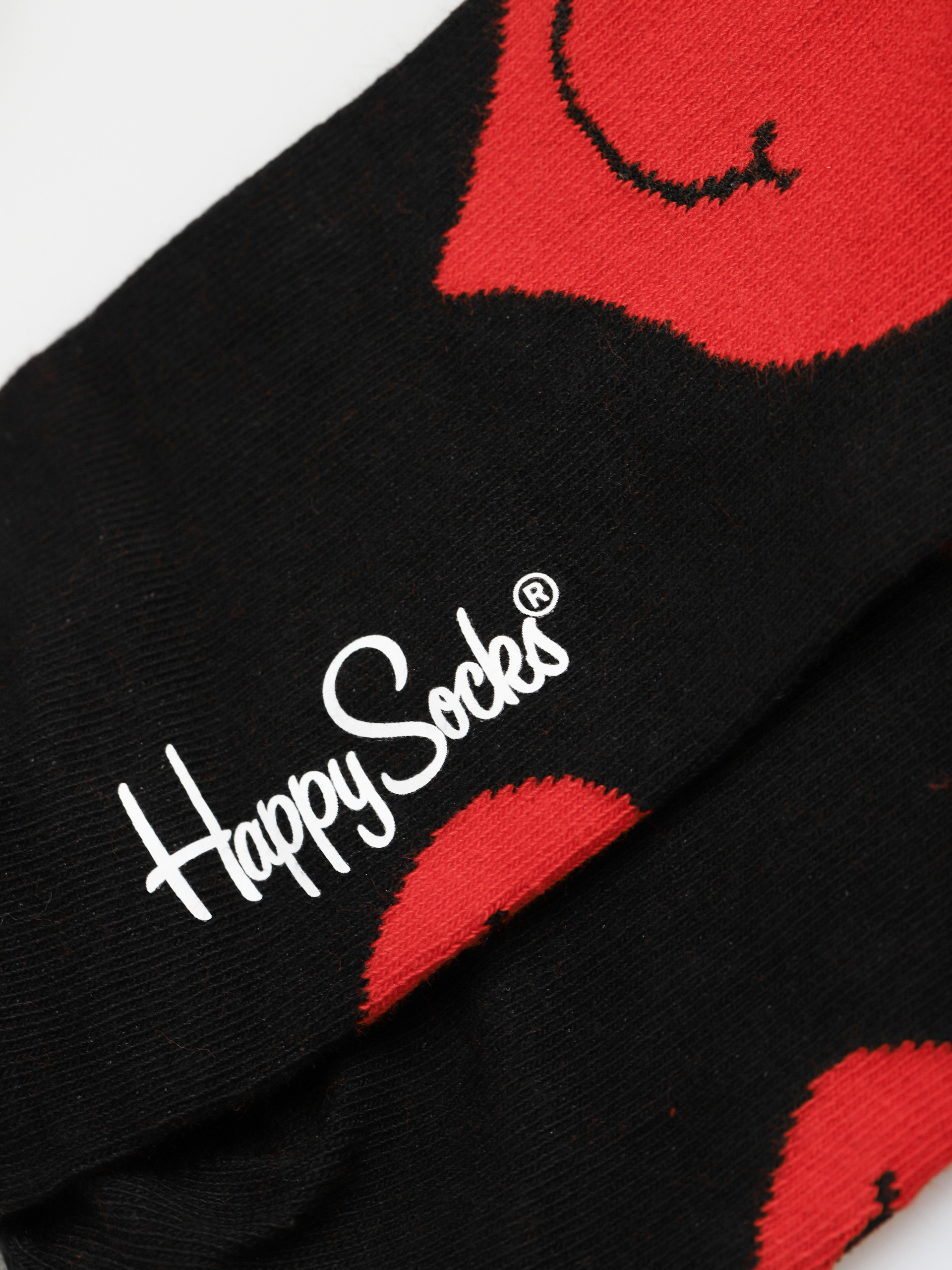Happy Socks Valentine 2Pk Socks (black/red)