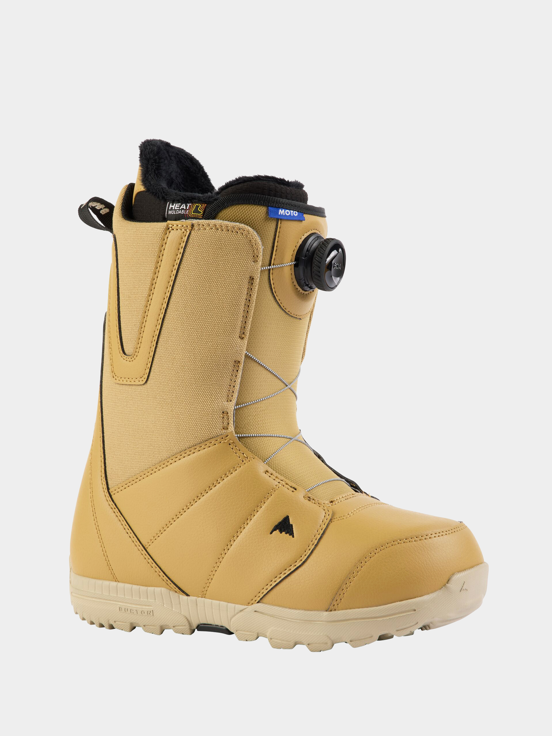 Mens Burton Moto Boa Snowboard boots (camel)