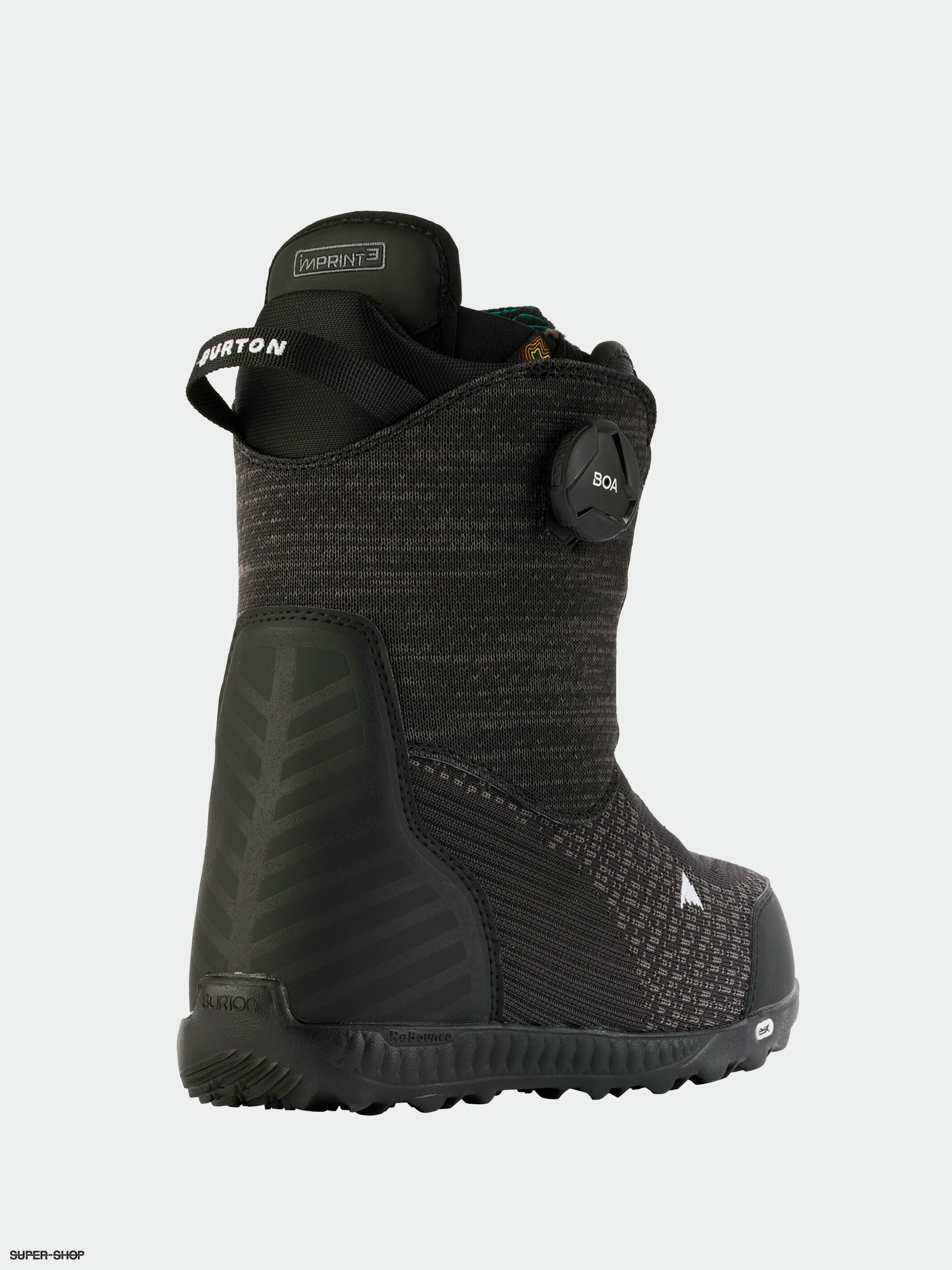 Womens Burton Ritual Boa Snowboard boots black