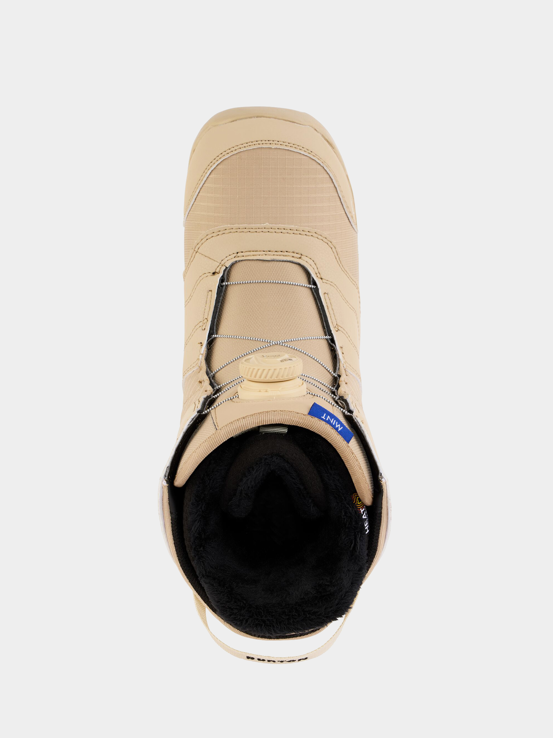 Womens Burton Mint Boa Snowboard boots (safari tan)