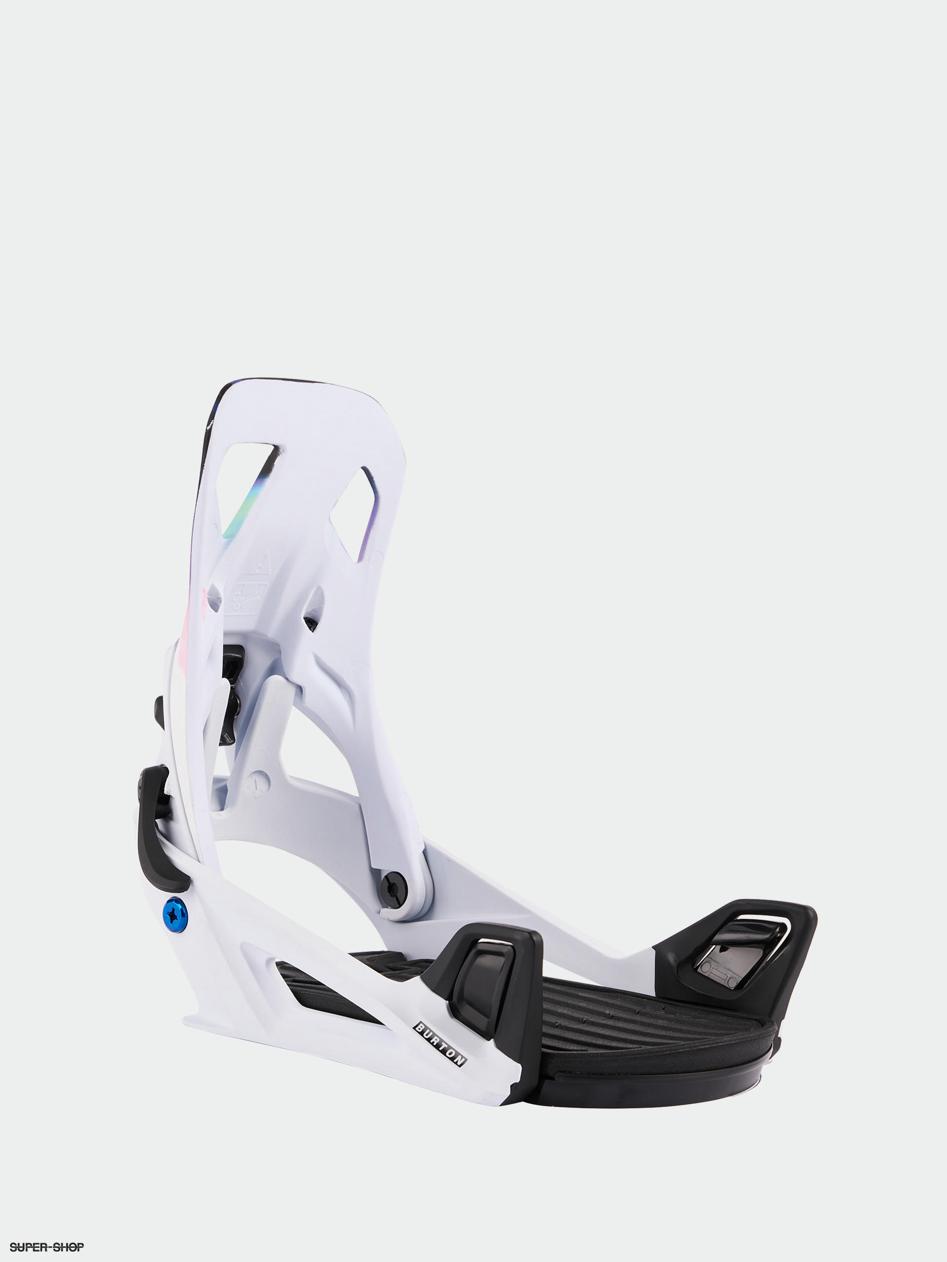 Burton Step On Reflex Snowboard bindings white cloud burst