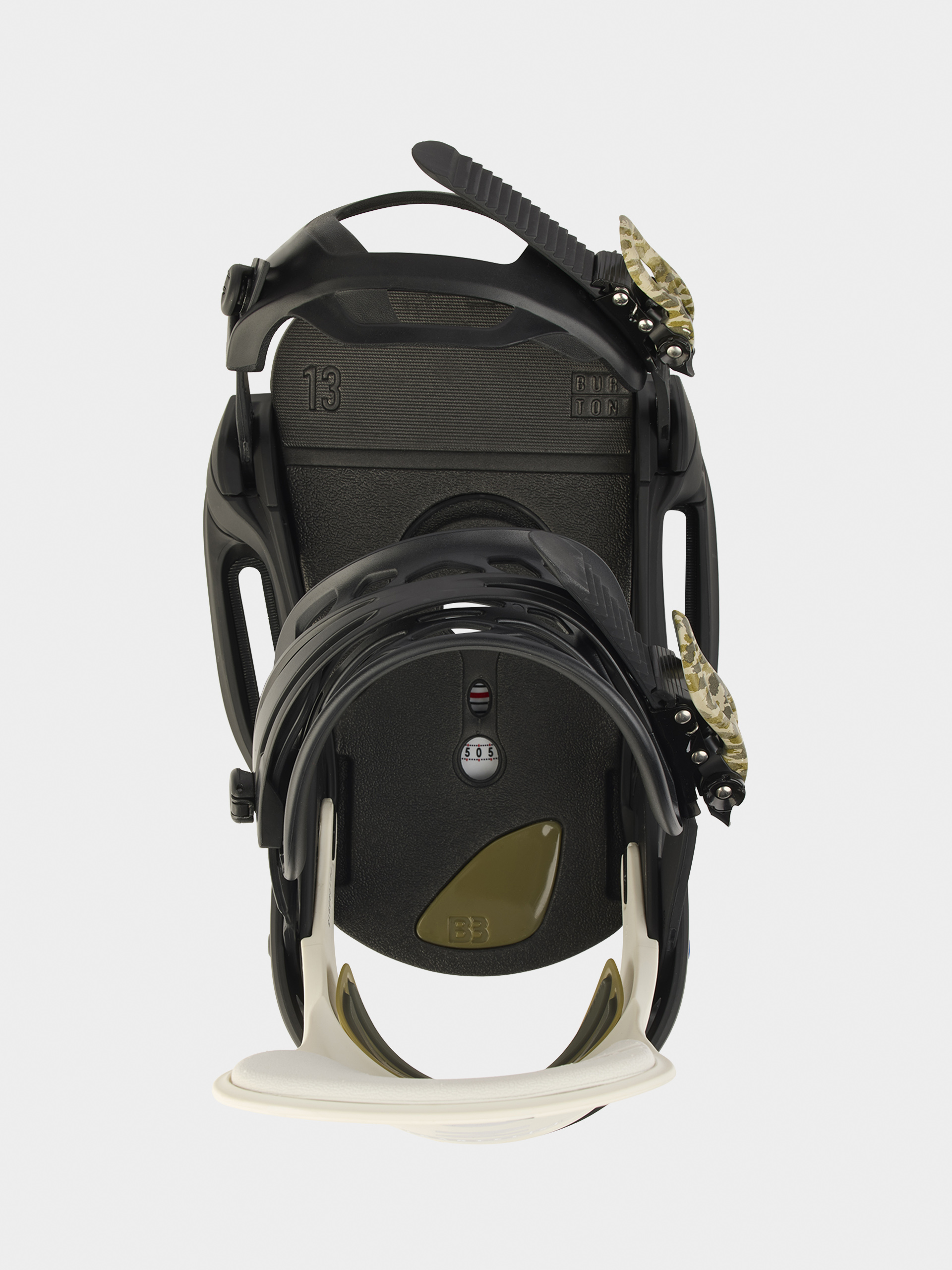 Burton Cartel X Est Snowboard bindings - white, black (black/stout