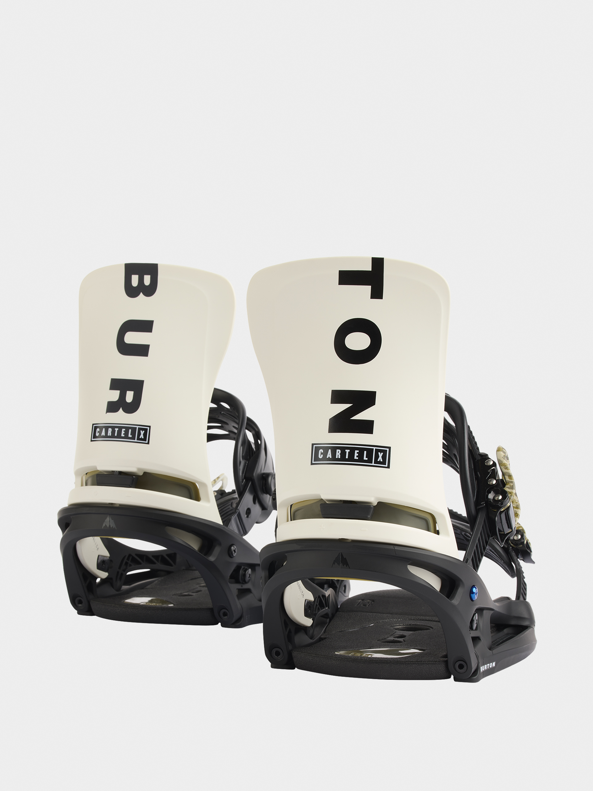 Burton Cartel X Est Snowboard bindings - white, black (black/stout