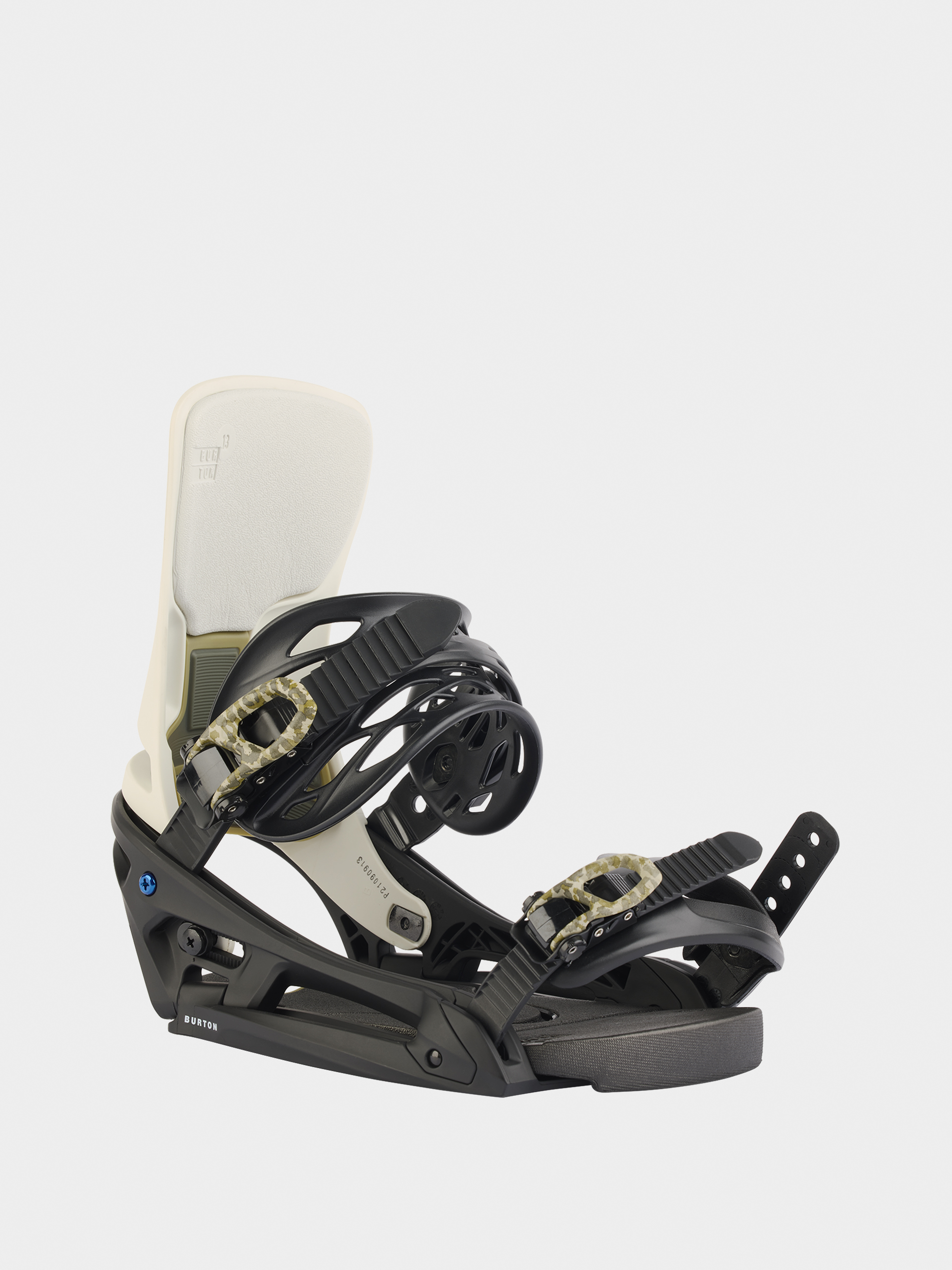 Burton Cartel X Est Snowboard bindings - white, black (black/stout