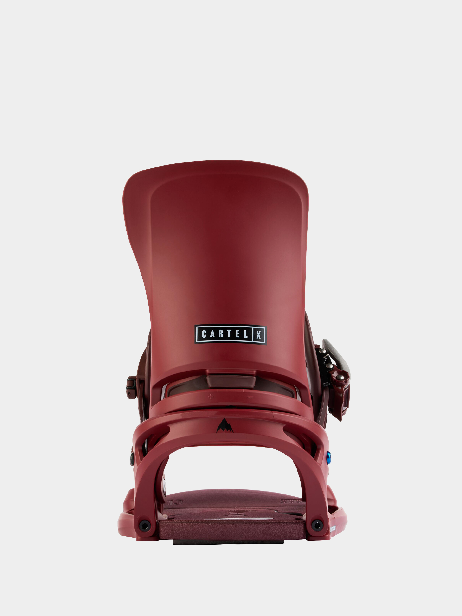 Mens Burton Cartel X Est Snowboard bindings (sun dried tomato)